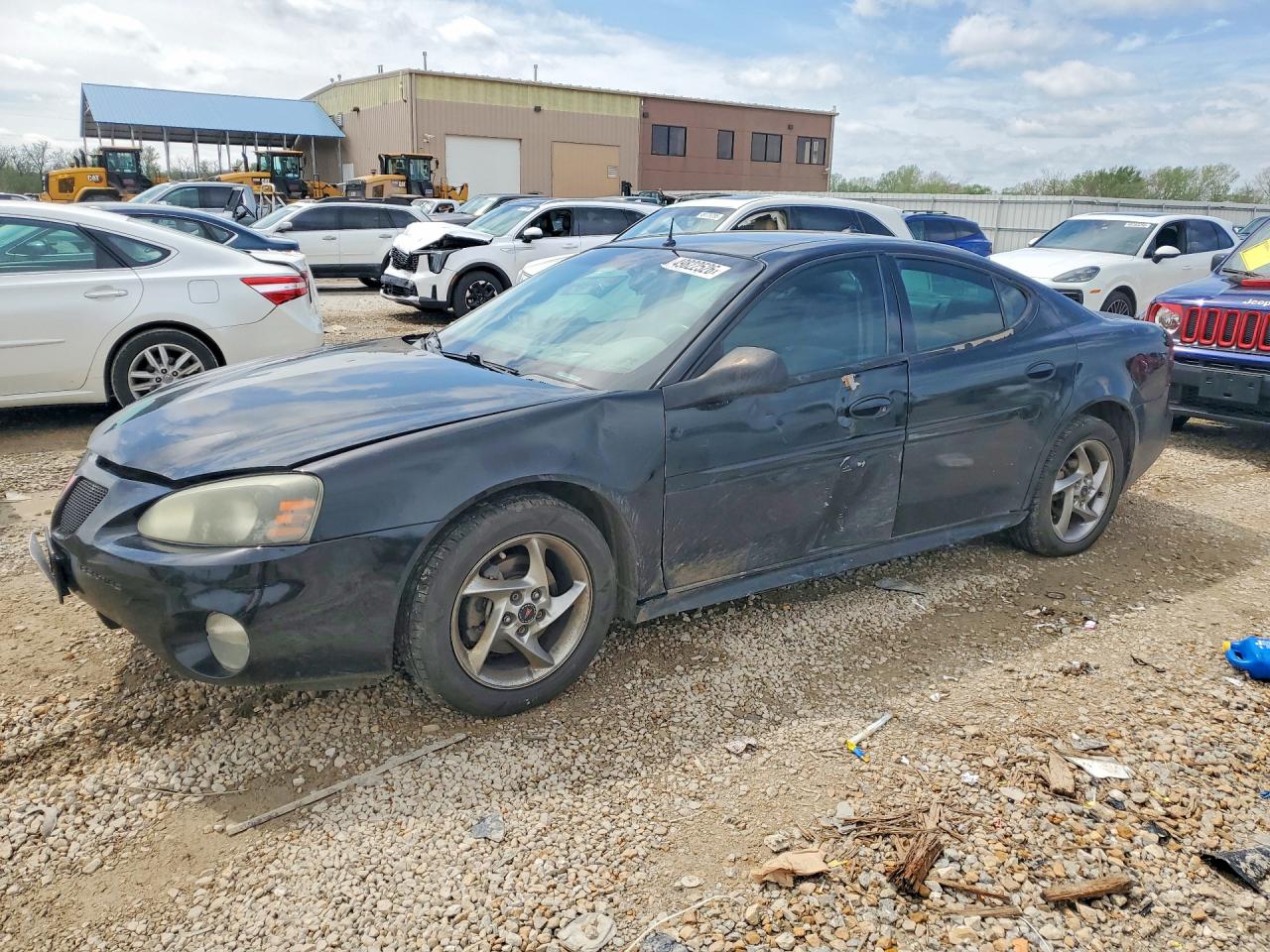 2004 Pontiac Grand Prix Gtp Black vin: 2G2WR524041326196