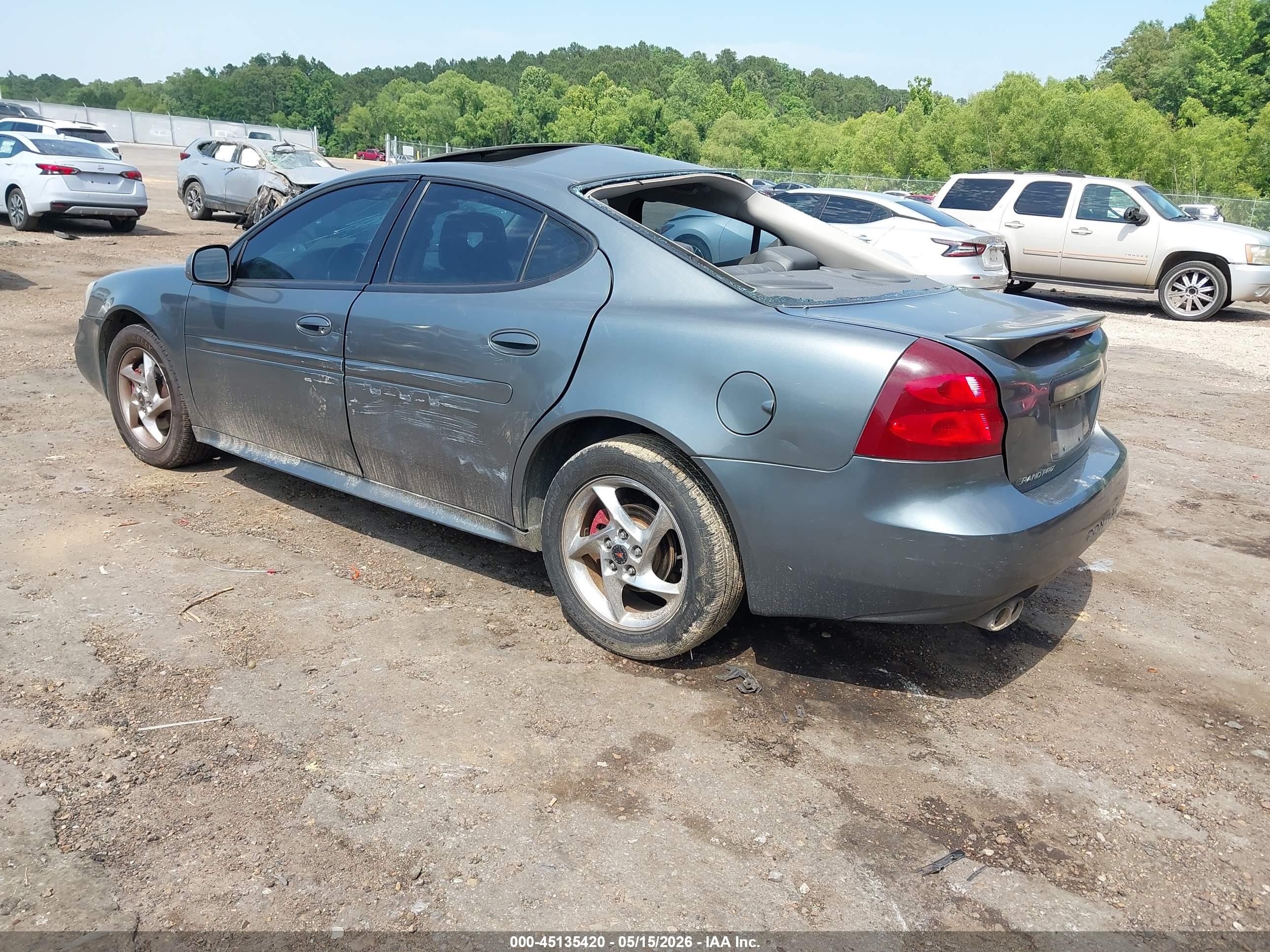 2004 Pontiac Grand Prix Gtp Silver vin: 2G2WR524041330295