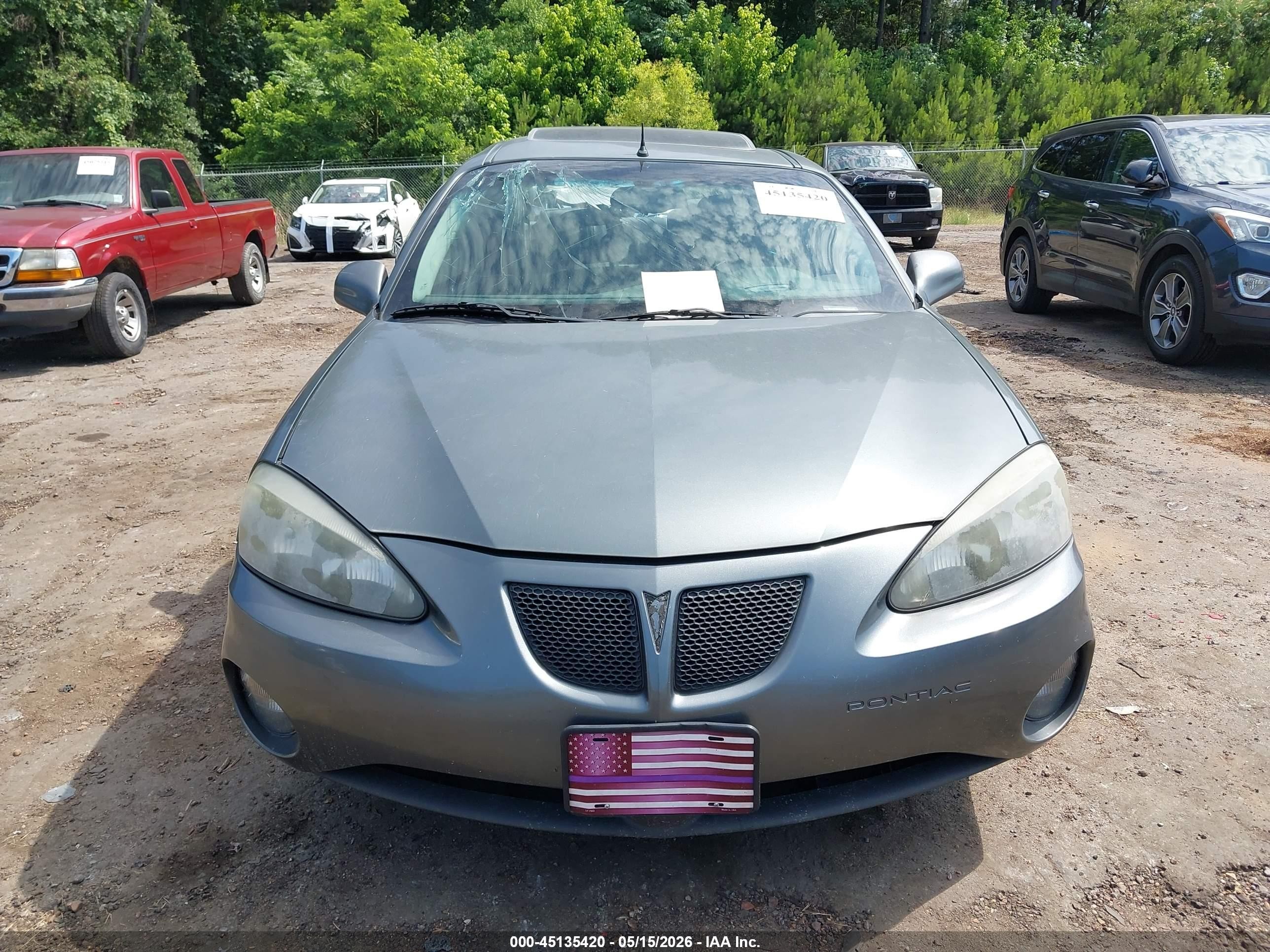 2004 Pontiac Grand Prix Gtp Silver vin: 2G2WR524041330295
