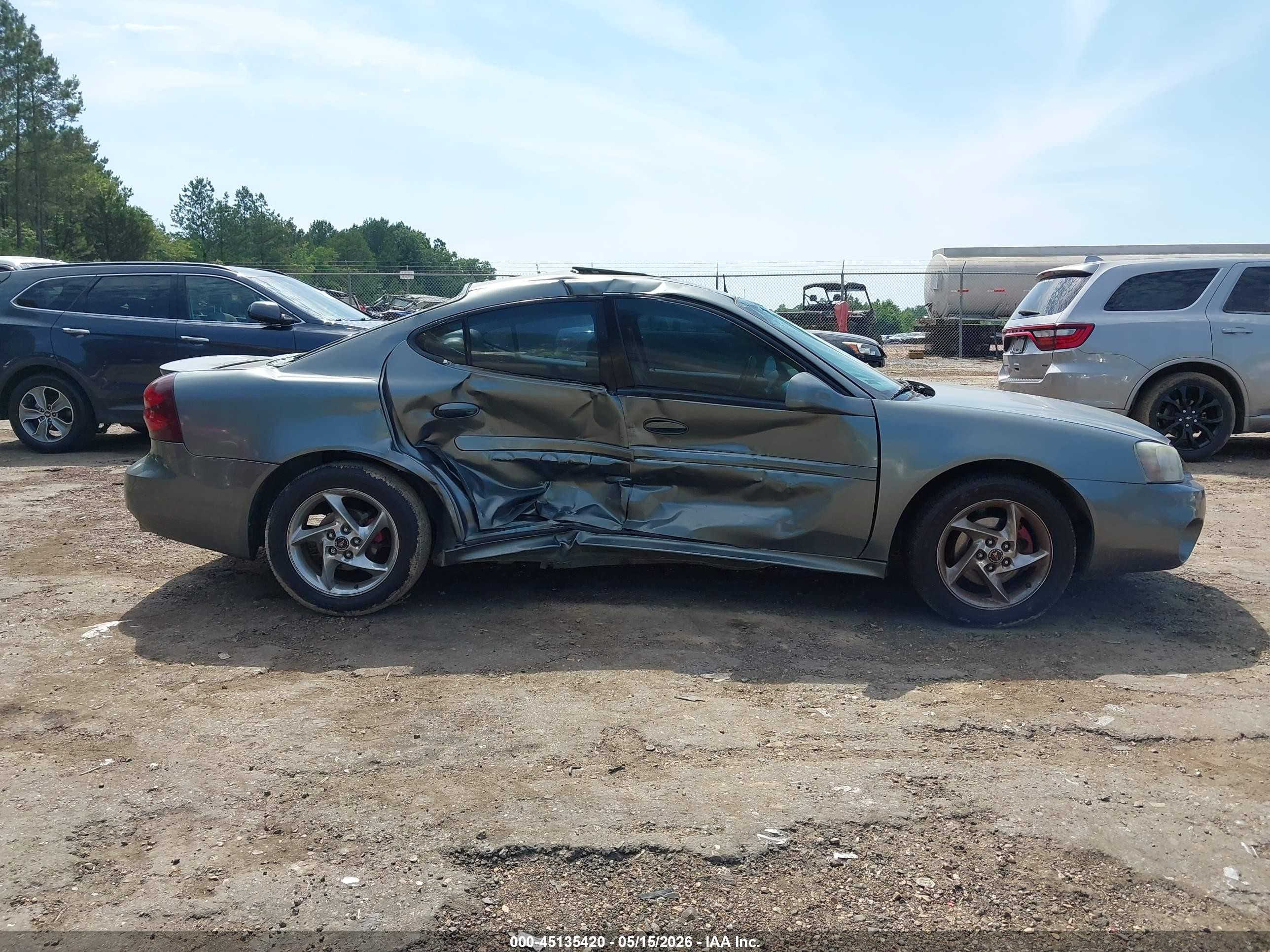 2004 Pontiac Grand Prix Gtp Silver vin: 2G2WR524041330295