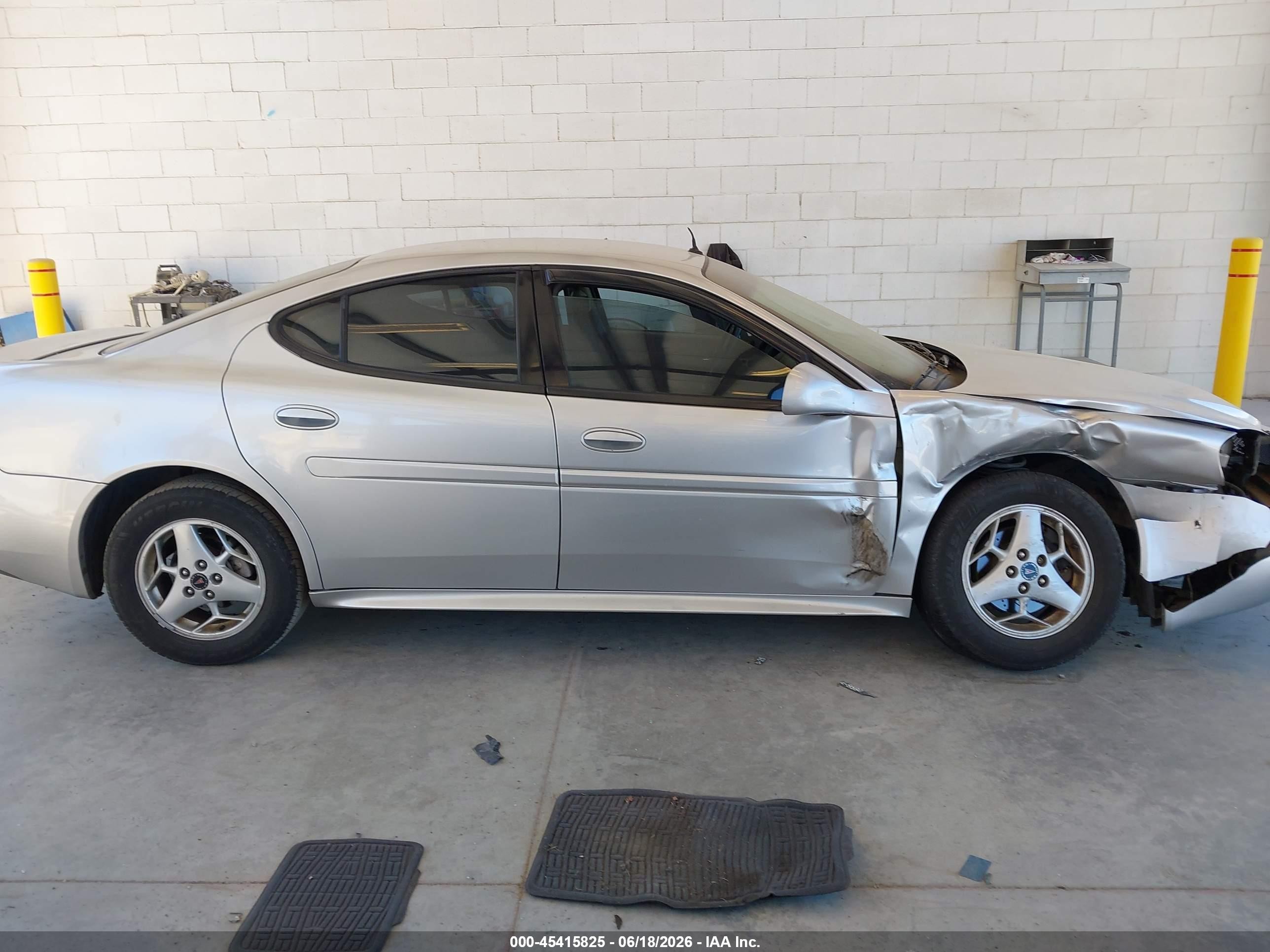 2005 Pontiac Grand Prix Gtp Silver vin: 2G2WR524451150657
