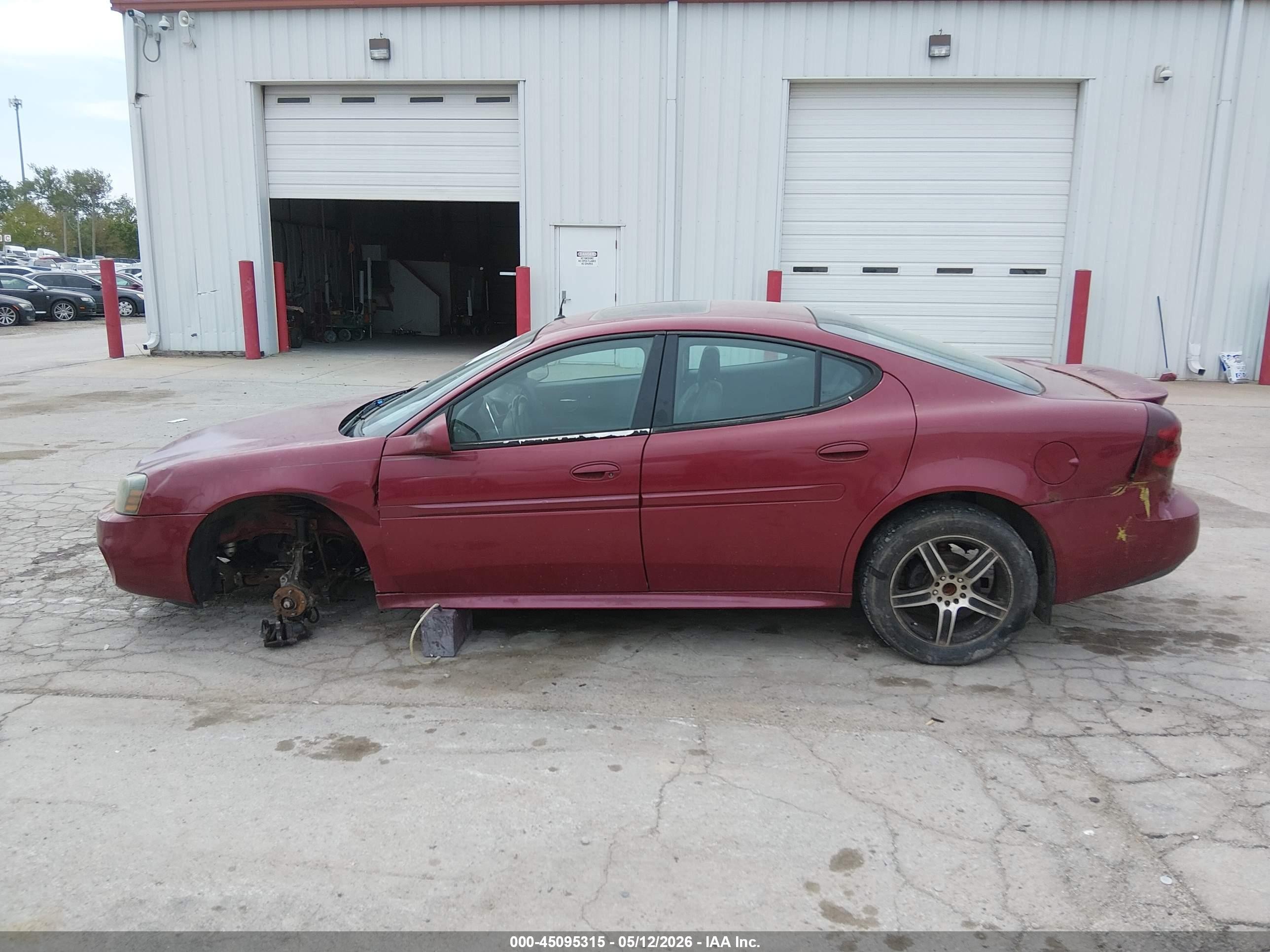2004 Pontiac Grand Prix Gtp Red vin: 2G2WR524541102101