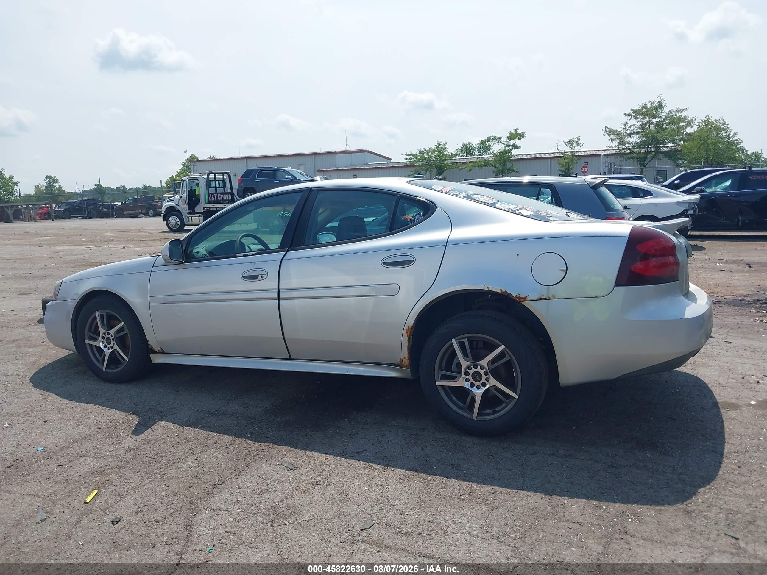 2004 Pontiac Grand Prix Gtp Серебряный vin: 2G2WR524541269297