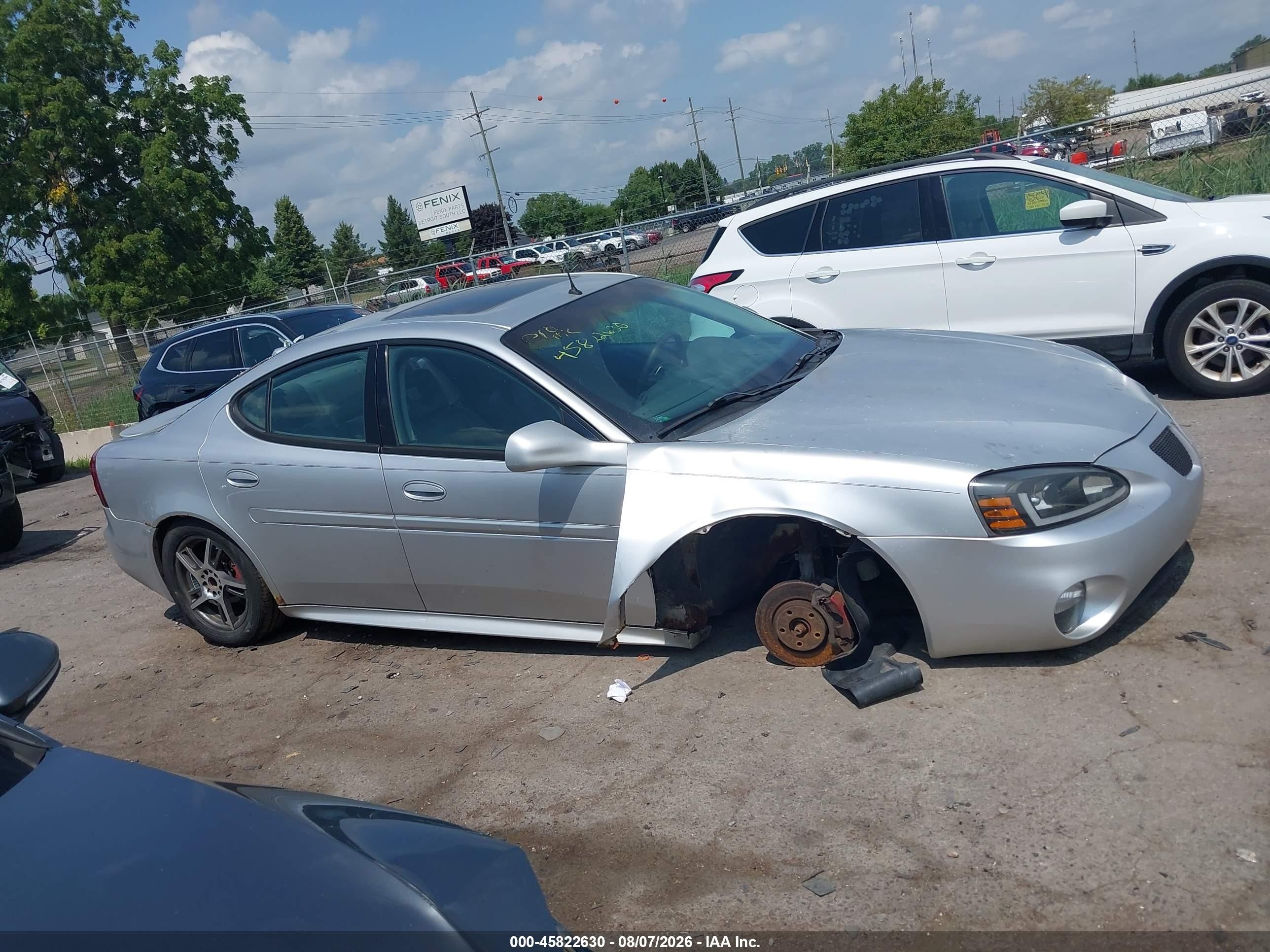 2004 Pontiac Grand Prix Gtp Серебряный vin: 2G2WR524541269297