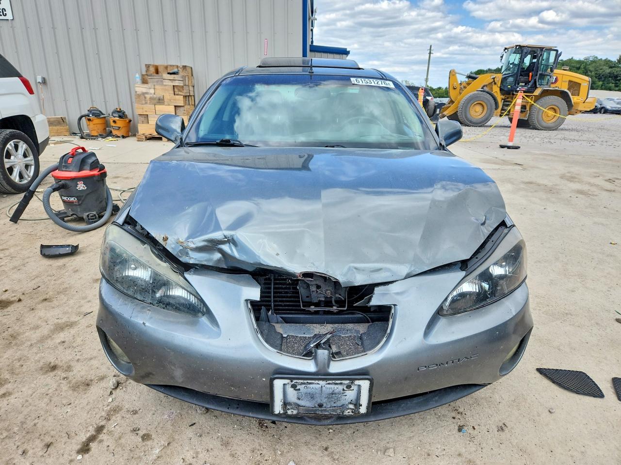 2005 Pontiac Grand Prix Gtp Gray vin: 2G2WR524951284810