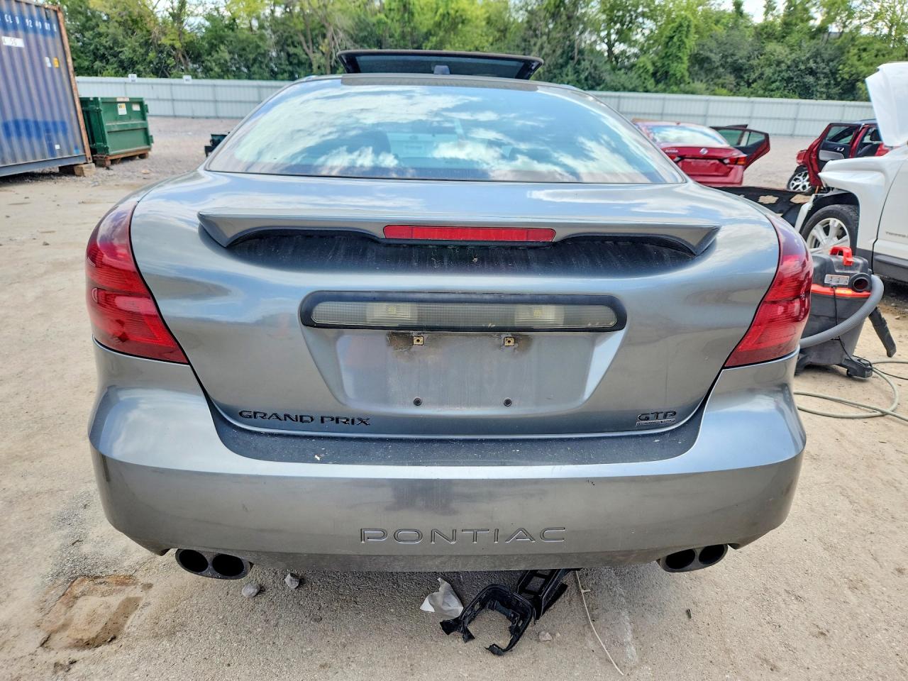 2005 Pontiac Grand Prix Gtp Gray vin: 2G2WR524951284810