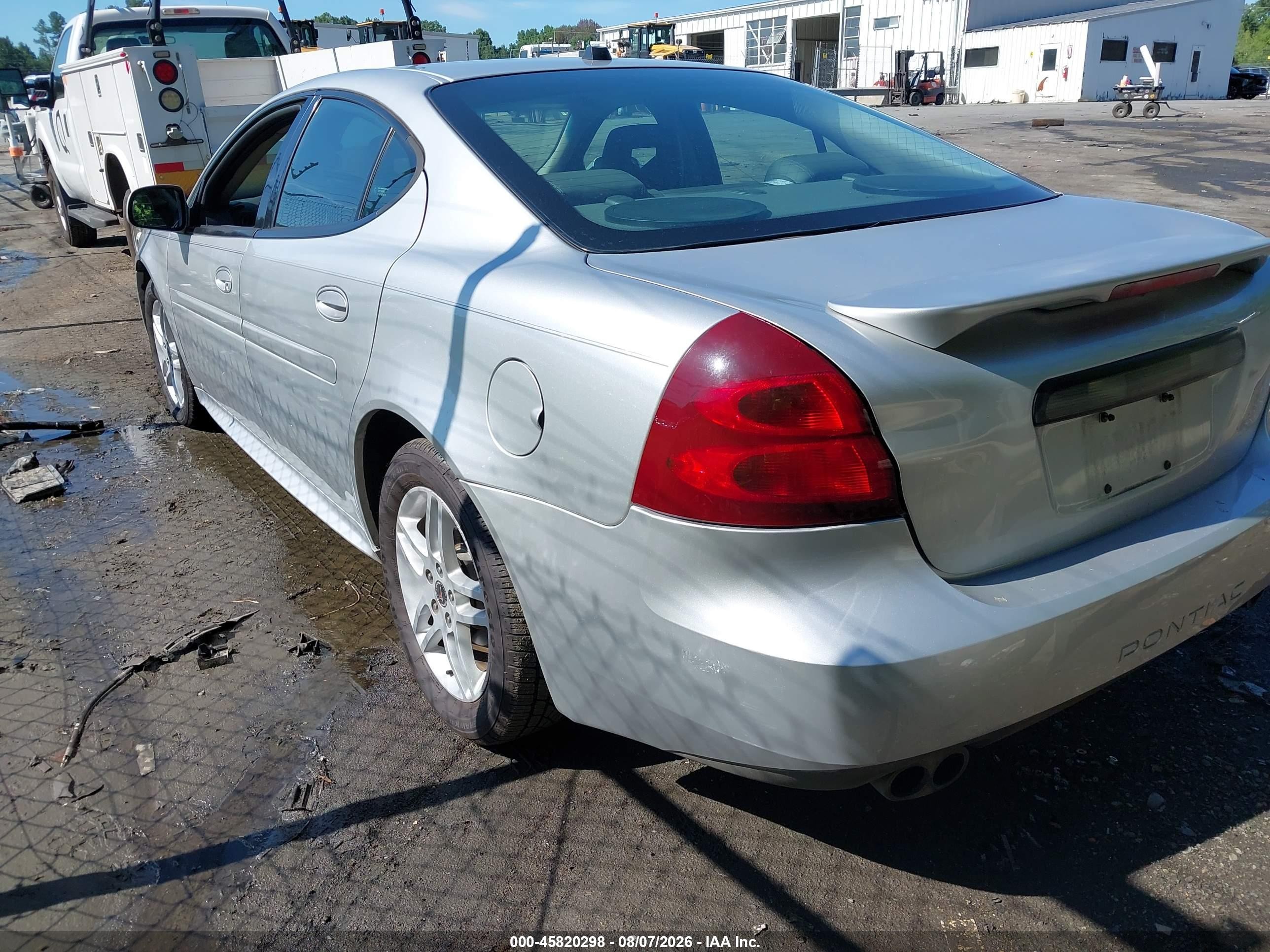 2005 Pontiac Grand Prix Gtp Silver vin: 2G2WR524X51284783