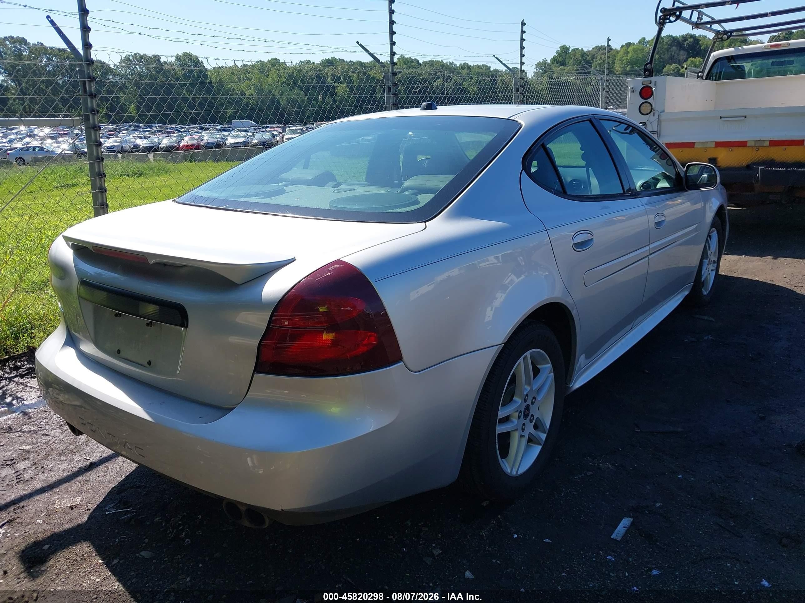 2005 Pontiac Grand Prix Gtp Silver vin: 2G2WR524X51284783