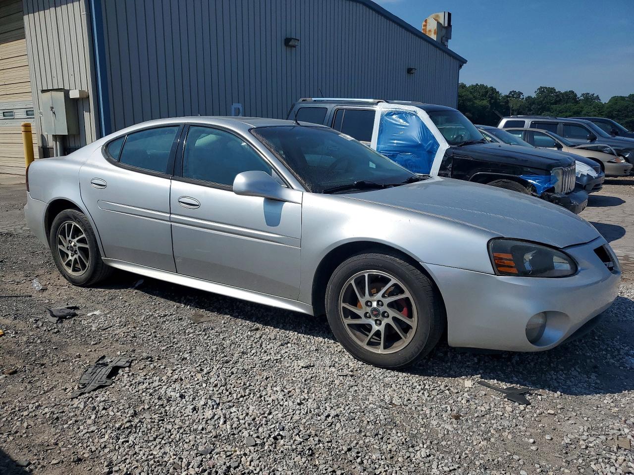 2004 Pontiac Grand Prix Gtp Silver vin: 2G2WR544141293657