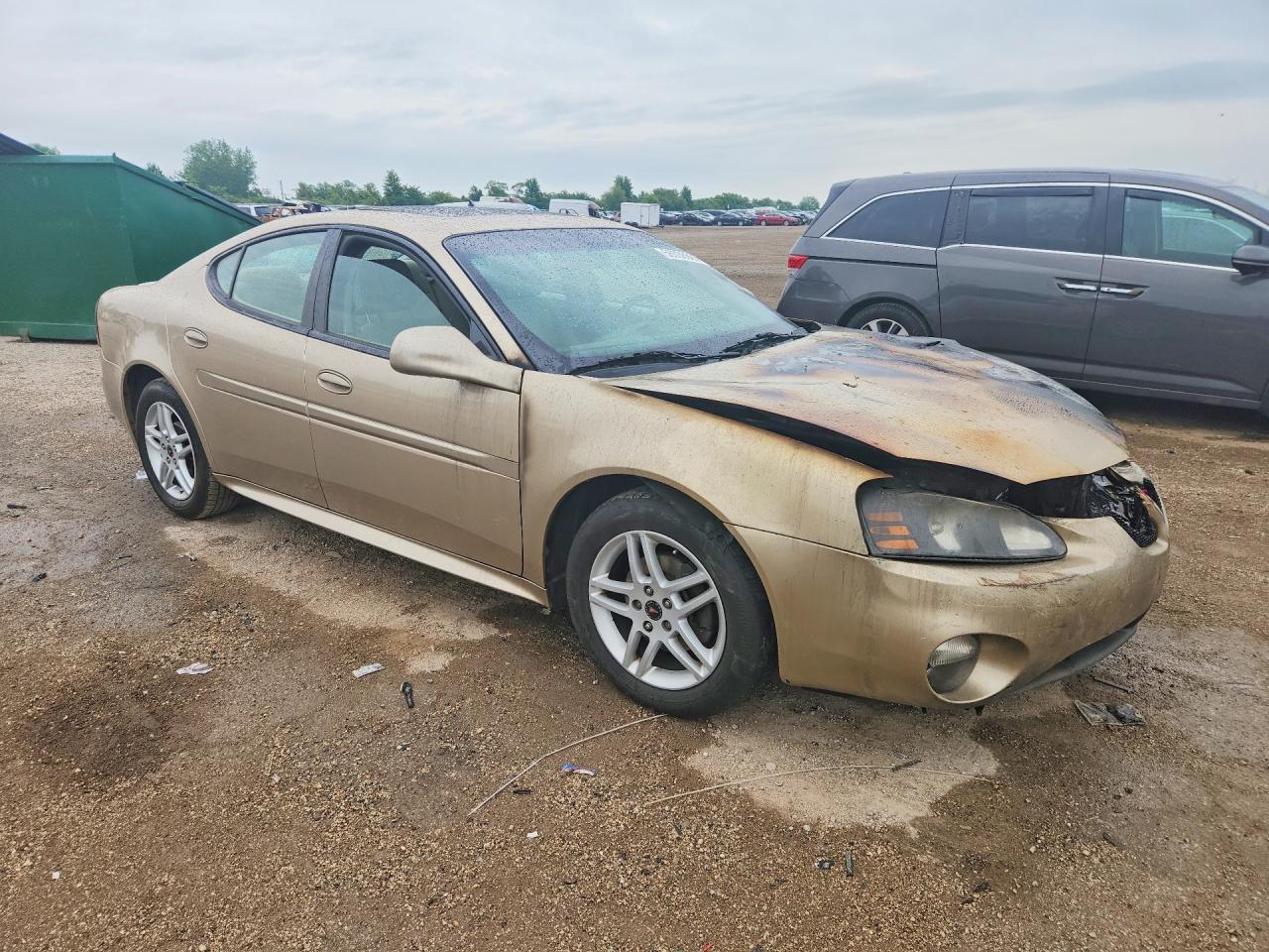 2005 Pontiac Grand Prix Gtp Beige vin: 2G2WR544251315344