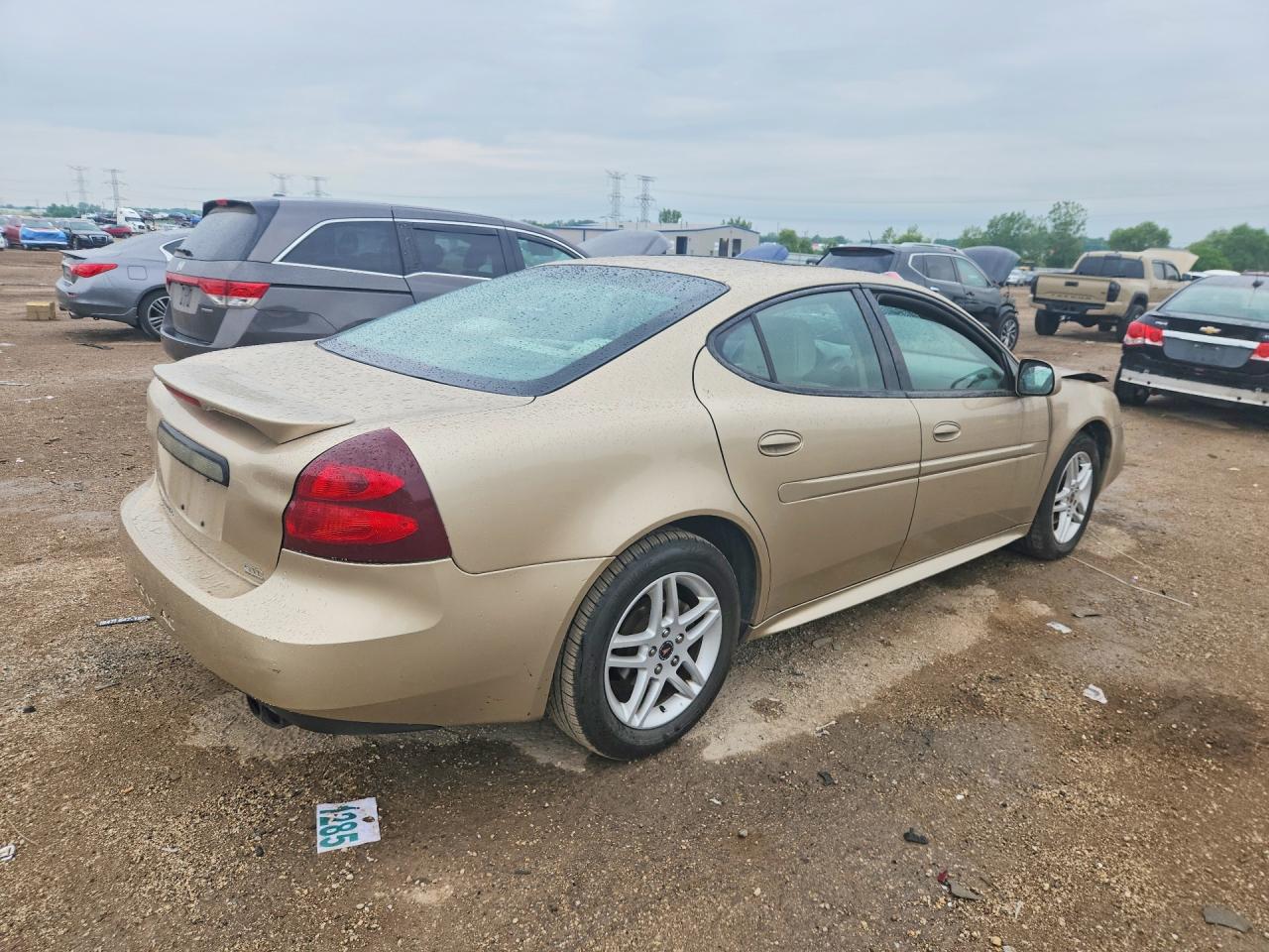 2005 Pontiac Grand Prix Gtp Beige vin: 2G2WR544251315344