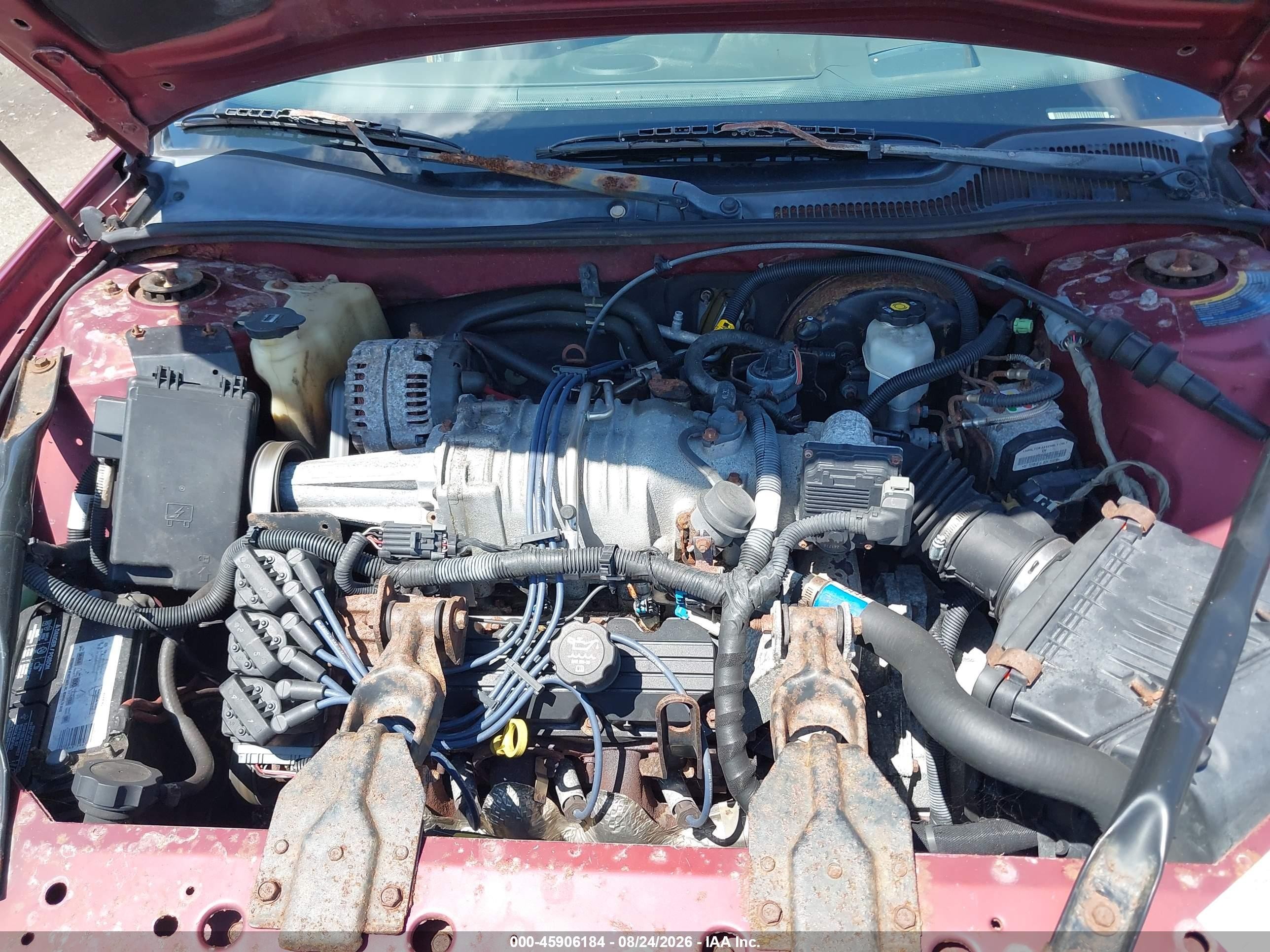 2004 Pontiac Grand Prix Gtp Красный vin: 2G2WR544741339198