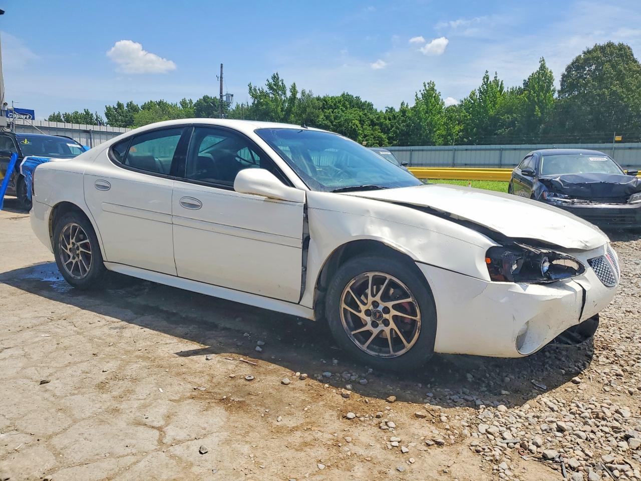 2004 Pontiac Grand Prix Gtp White vin: 2G2WR544841324838