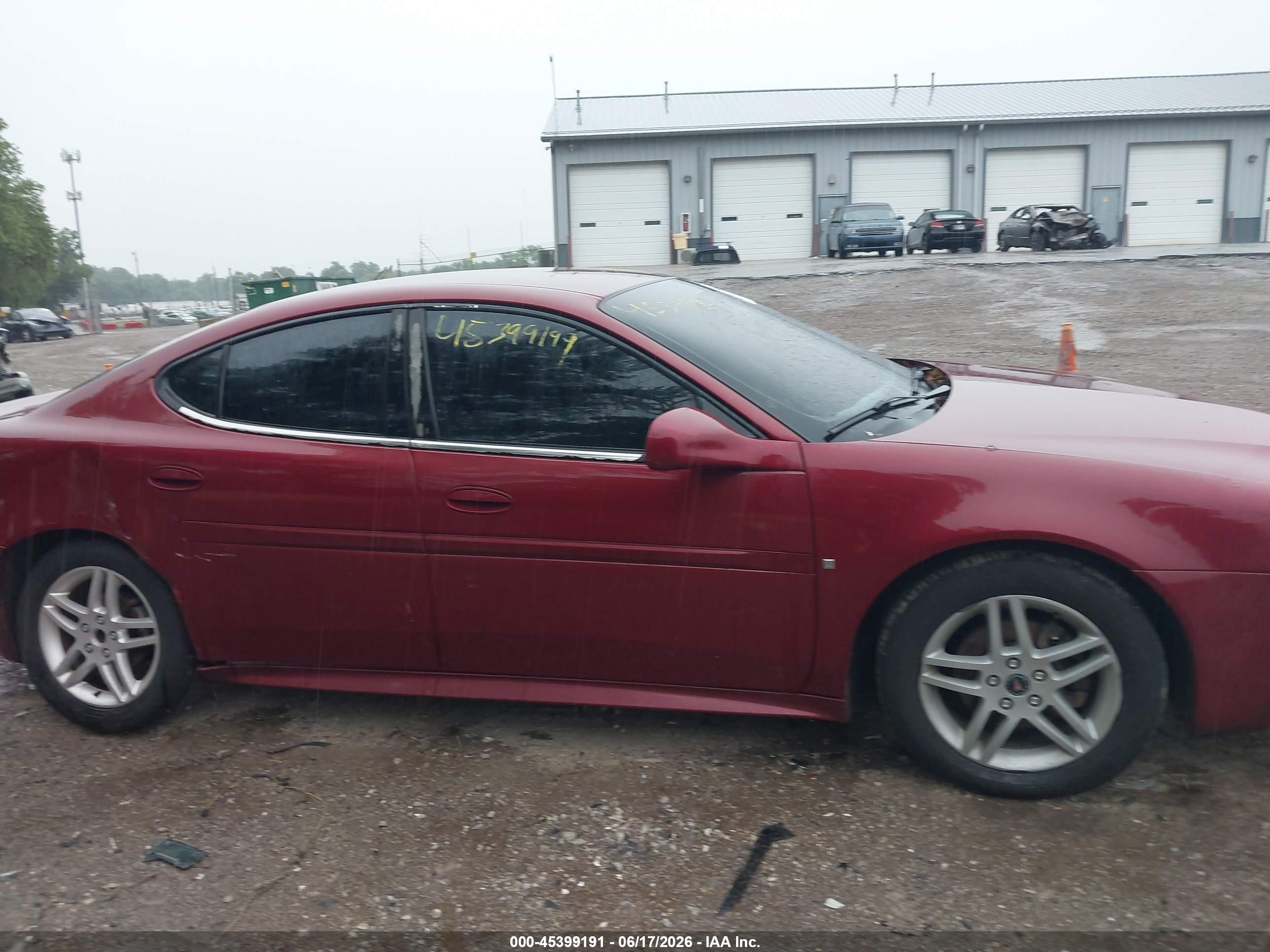2006 Pontiac Grand Prix Gt Red vin: 2G2WR554061139474