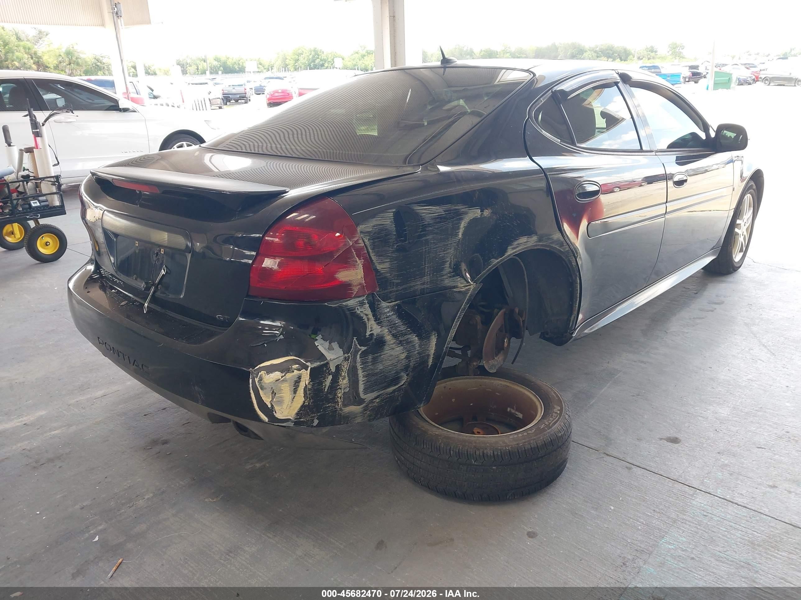 2007 Pontiac Grand Prix Gt Black vin: 2G2WR554071186067