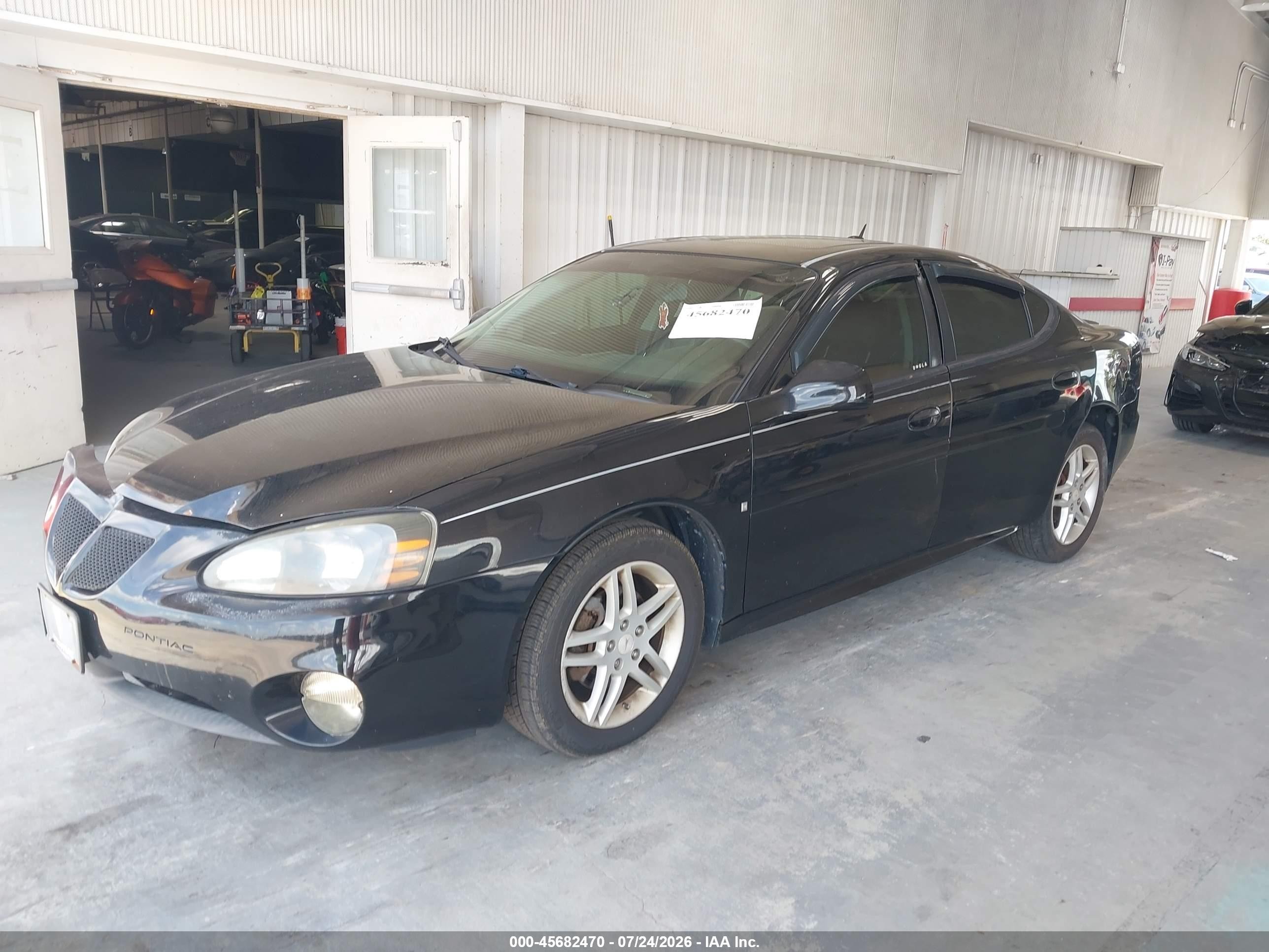 2007 Pontiac Grand Prix Gt Black vin: 2G2WR554071186067