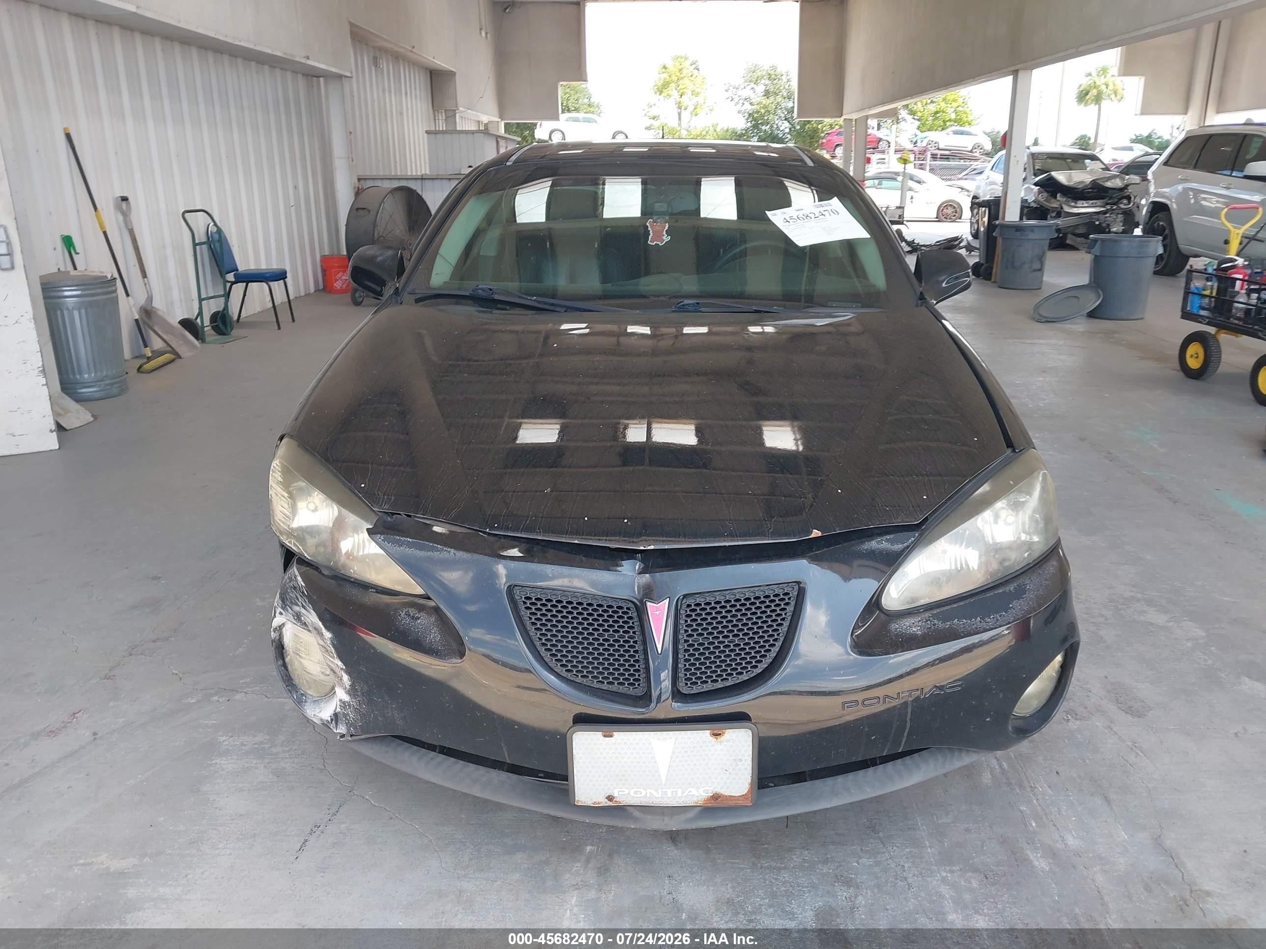 2007 Pontiac Grand Prix Gt Black vin: 2G2WR554071186067