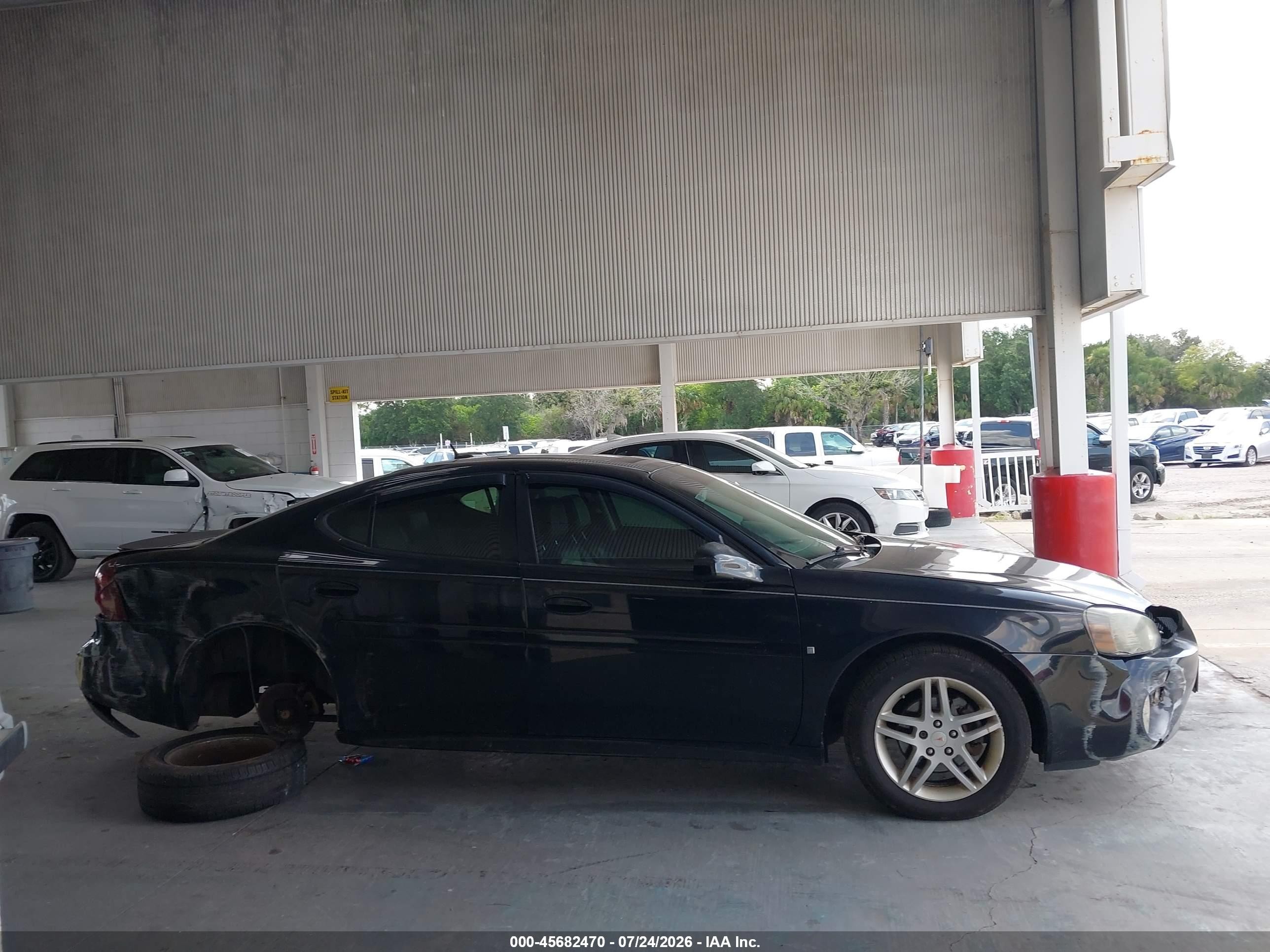 2007 Pontiac Grand Prix Gt Black vin: 2G2WR554071186067