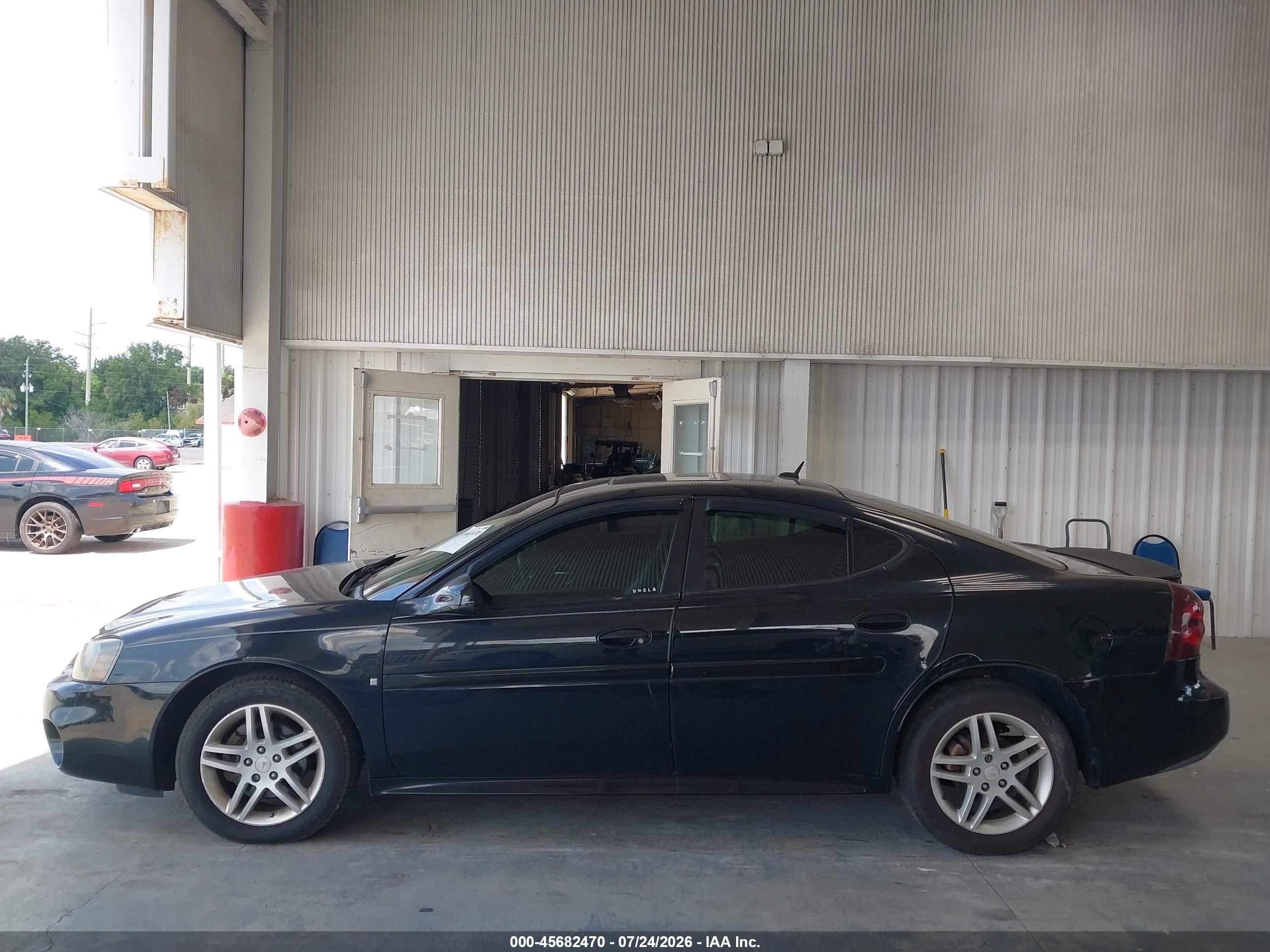 2007 Pontiac Grand Prix Gt Black vin: 2G2WR554071186067