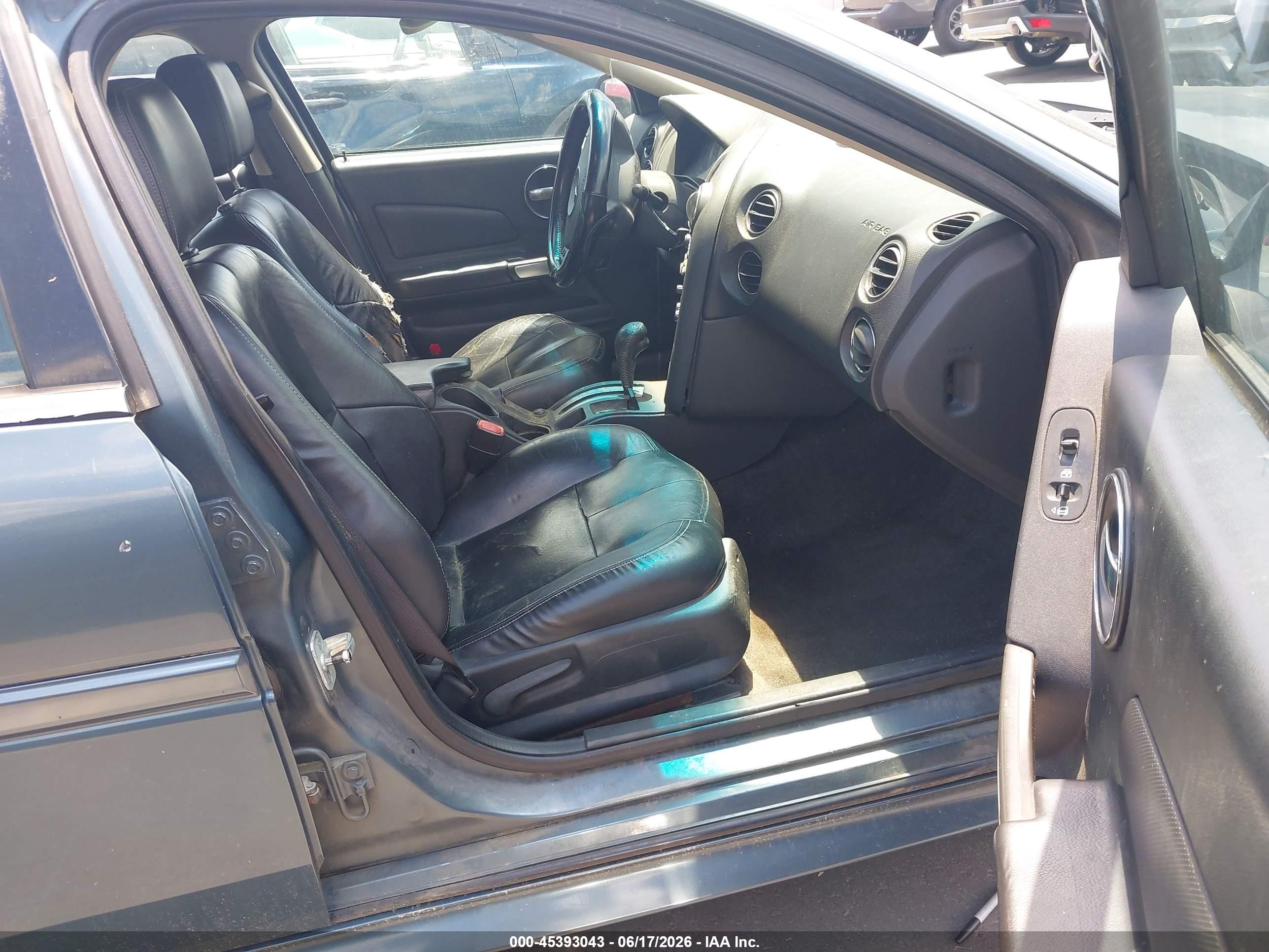 2006 Pontiac Grand Prix Gt Blue vin: 2G2WR554261154901