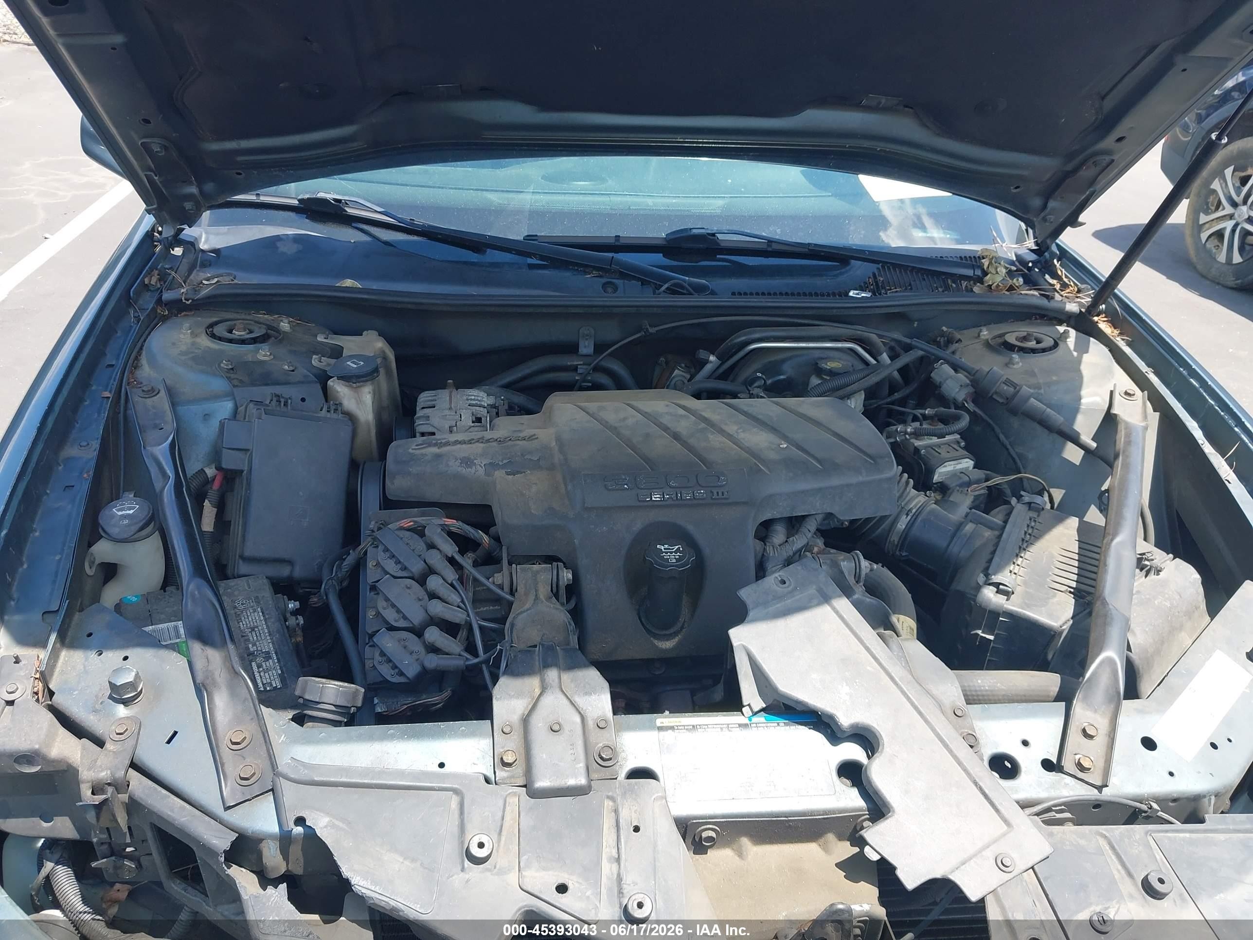 2006 Pontiac Grand Prix Gt Blue vin: 2G2WR554261154901