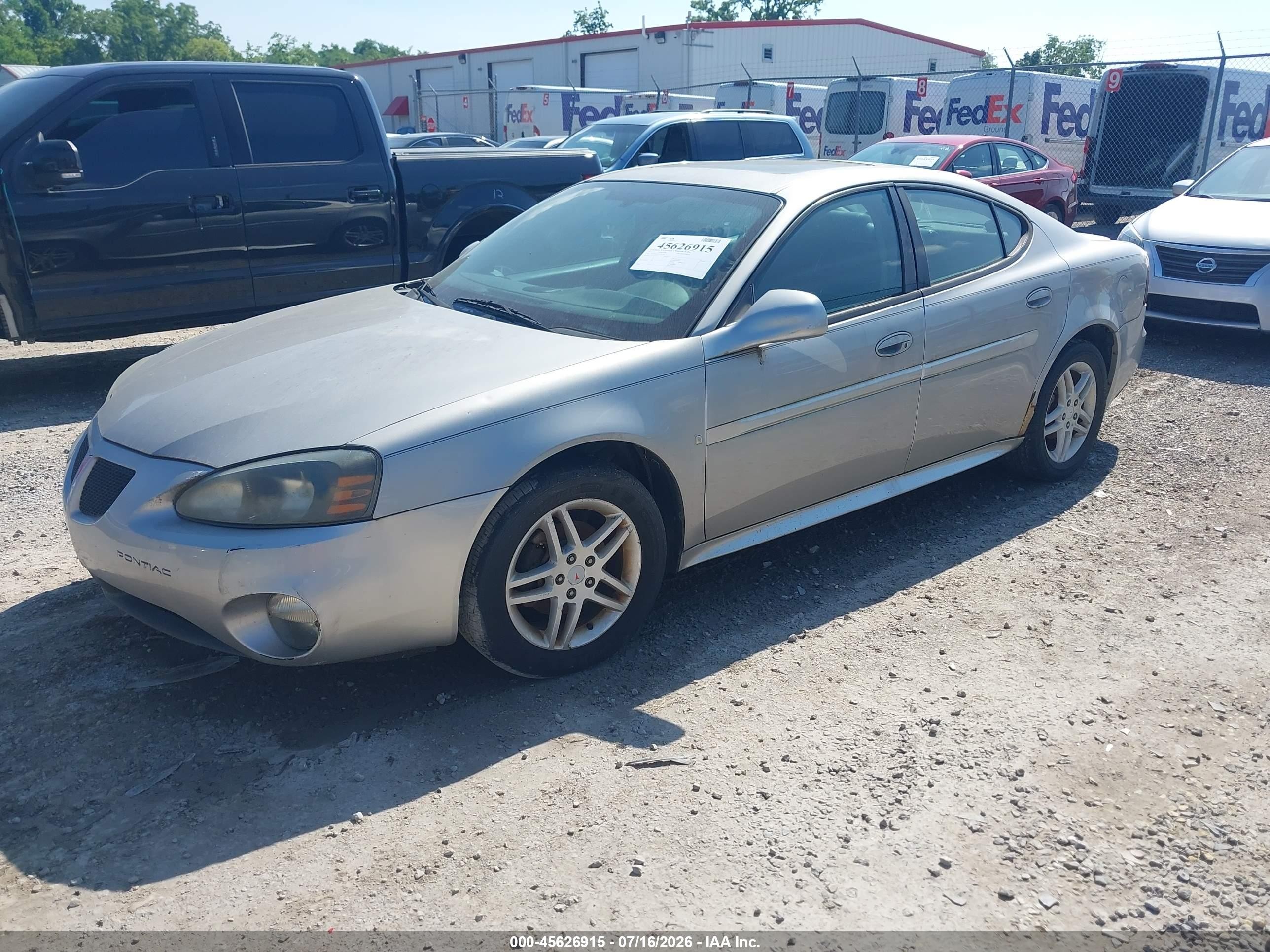 2007 Pontiac Grand Prix Gt Silver vin: 2G2WR554371187245