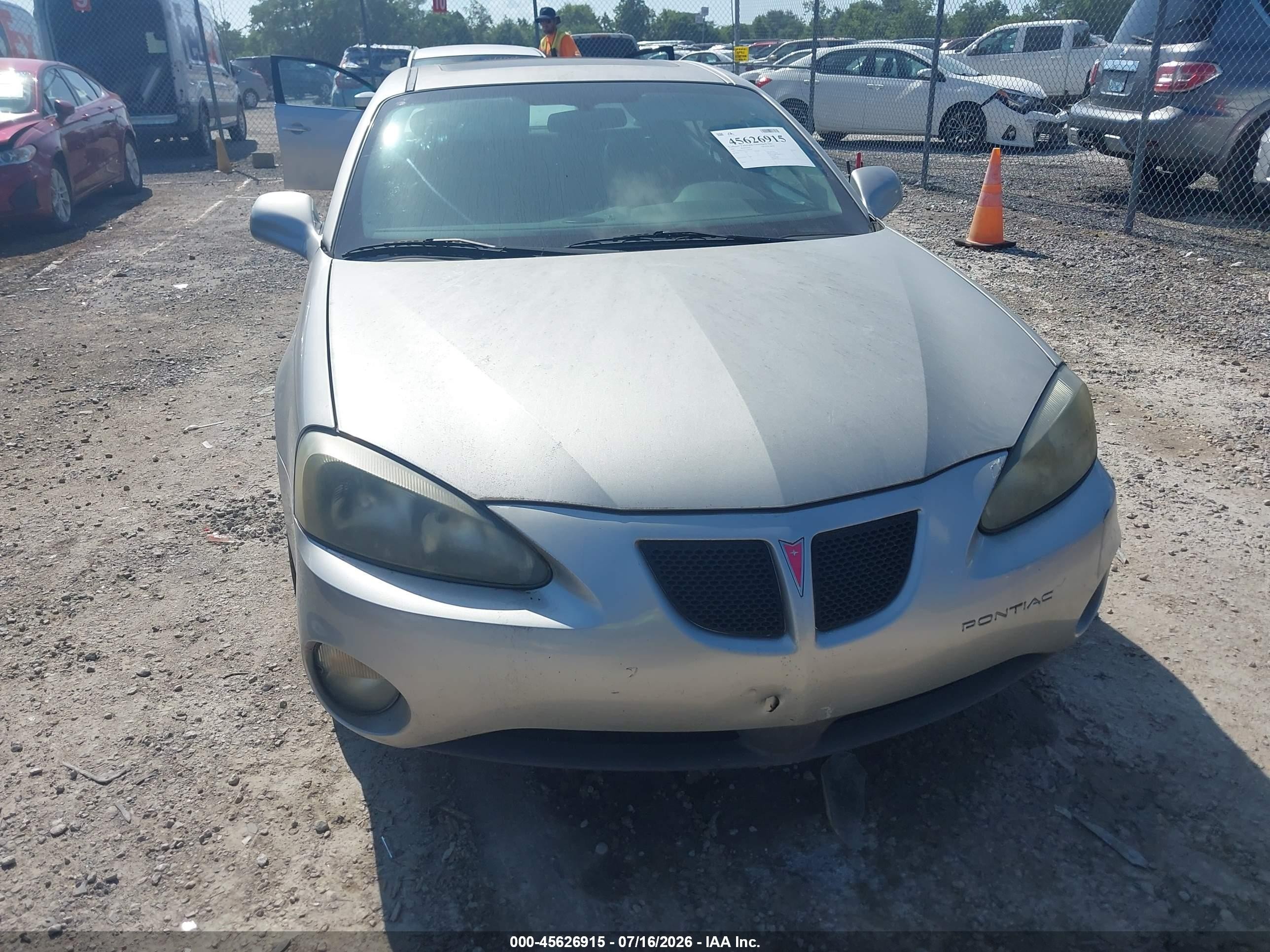 2007 Pontiac Grand Prix Gt Silver vin: 2G2WR554371187245