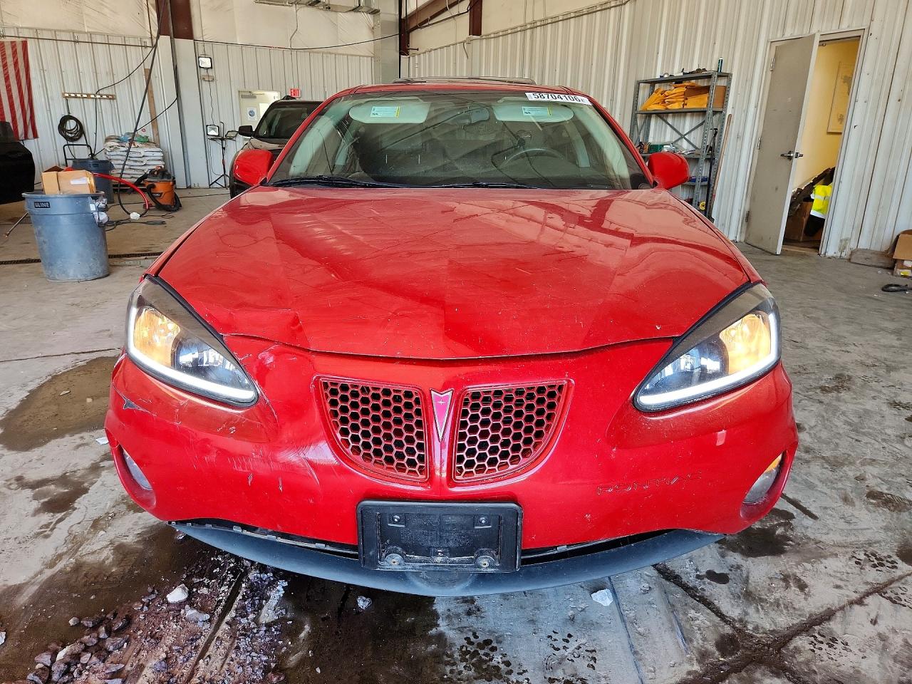 2006 Pontiac Grand Prix Gt Red vin: 2G2WR554461244194