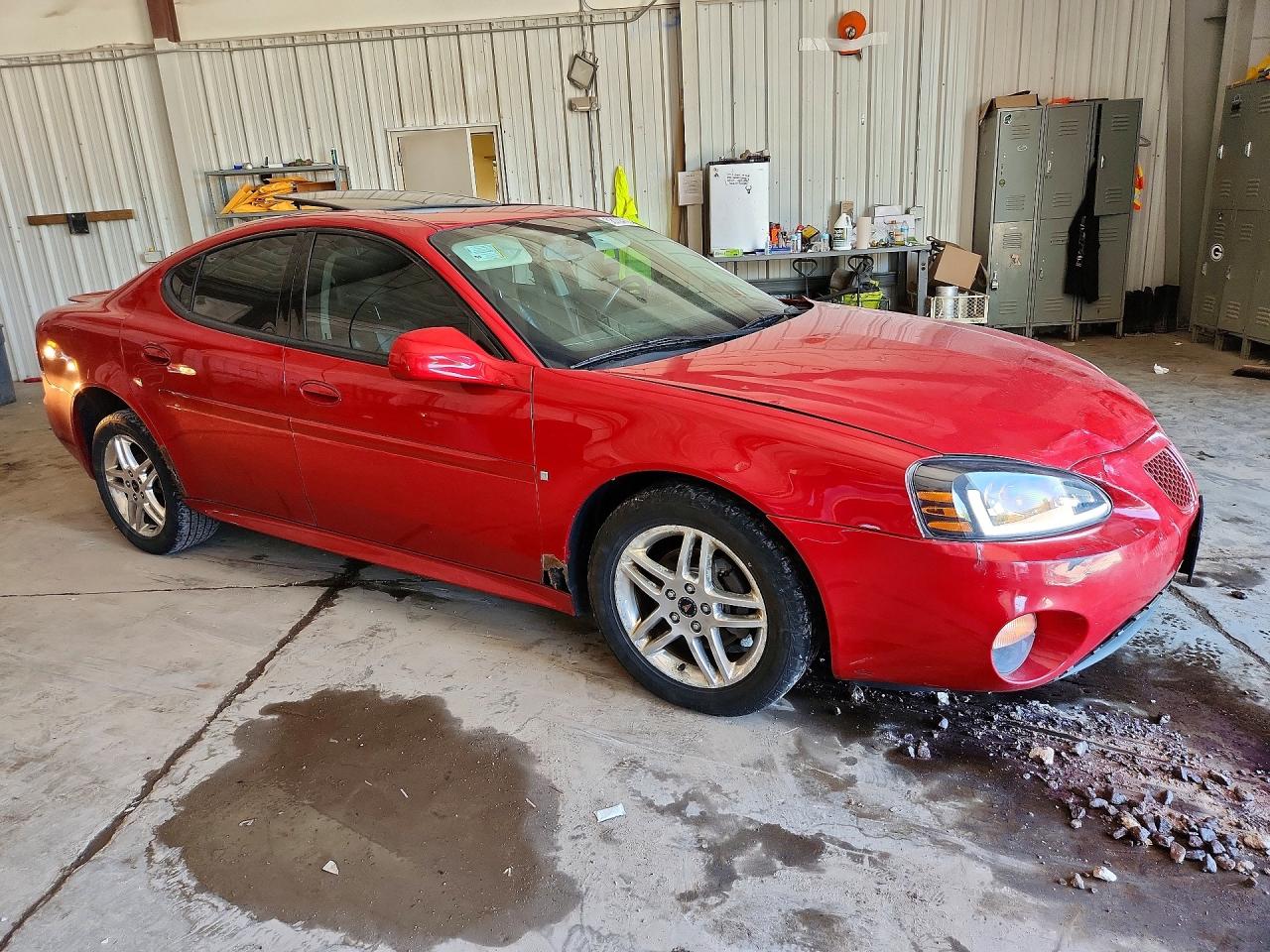 2006 Pontiac Grand Prix Gt Red vin: 2G2WR554461244194