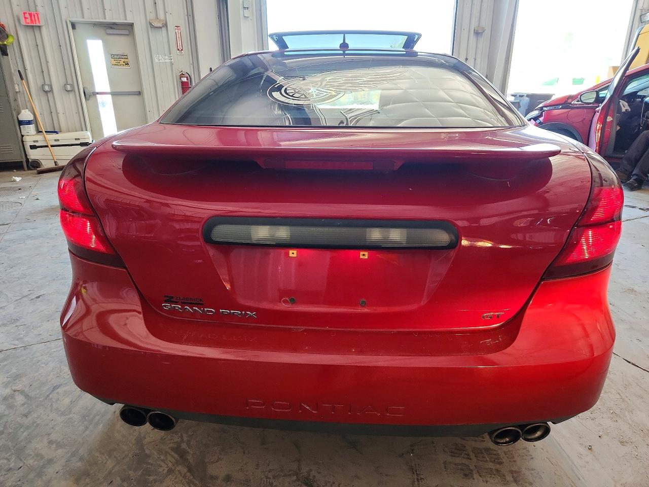 2006 Pontiac Grand Prix Gt Red vin: 2G2WR554461244194