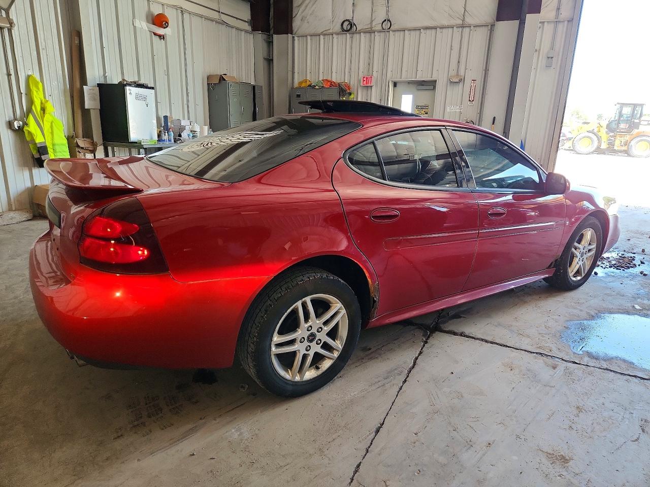 2006 Pontiac Grand Prix Gt Red vin: 2G2WR554461244194