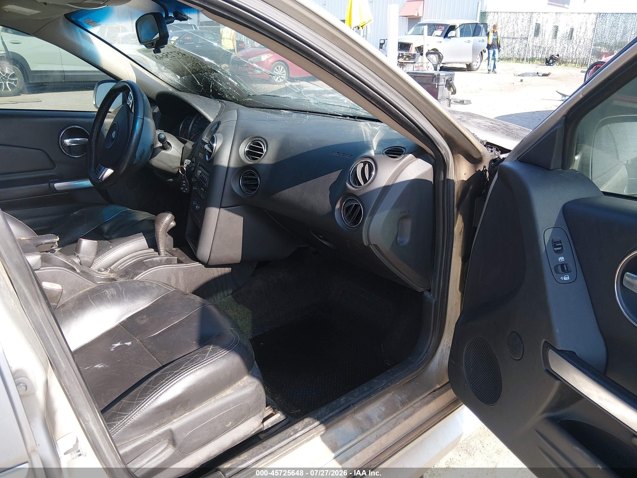 2007 Pontiac Grand Prix Gt Silver vin: 2G2WR554571150035