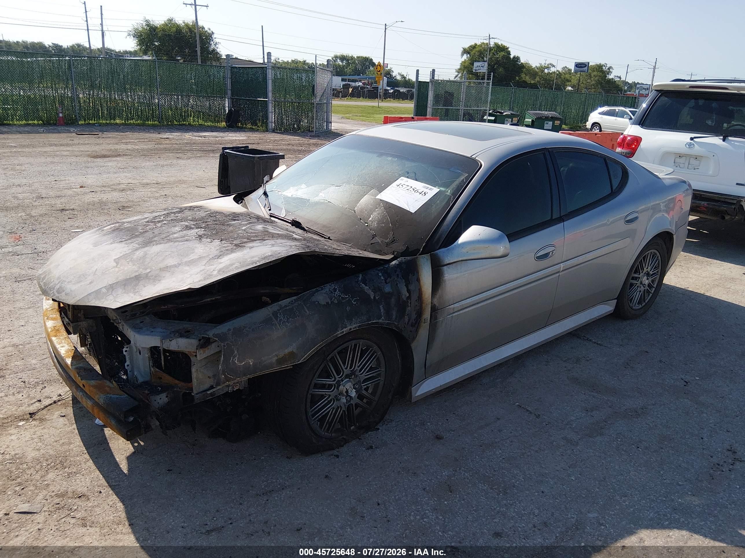 2007 Pontiac Grand Prix Gt Silver vin: 2G2WR554571150035