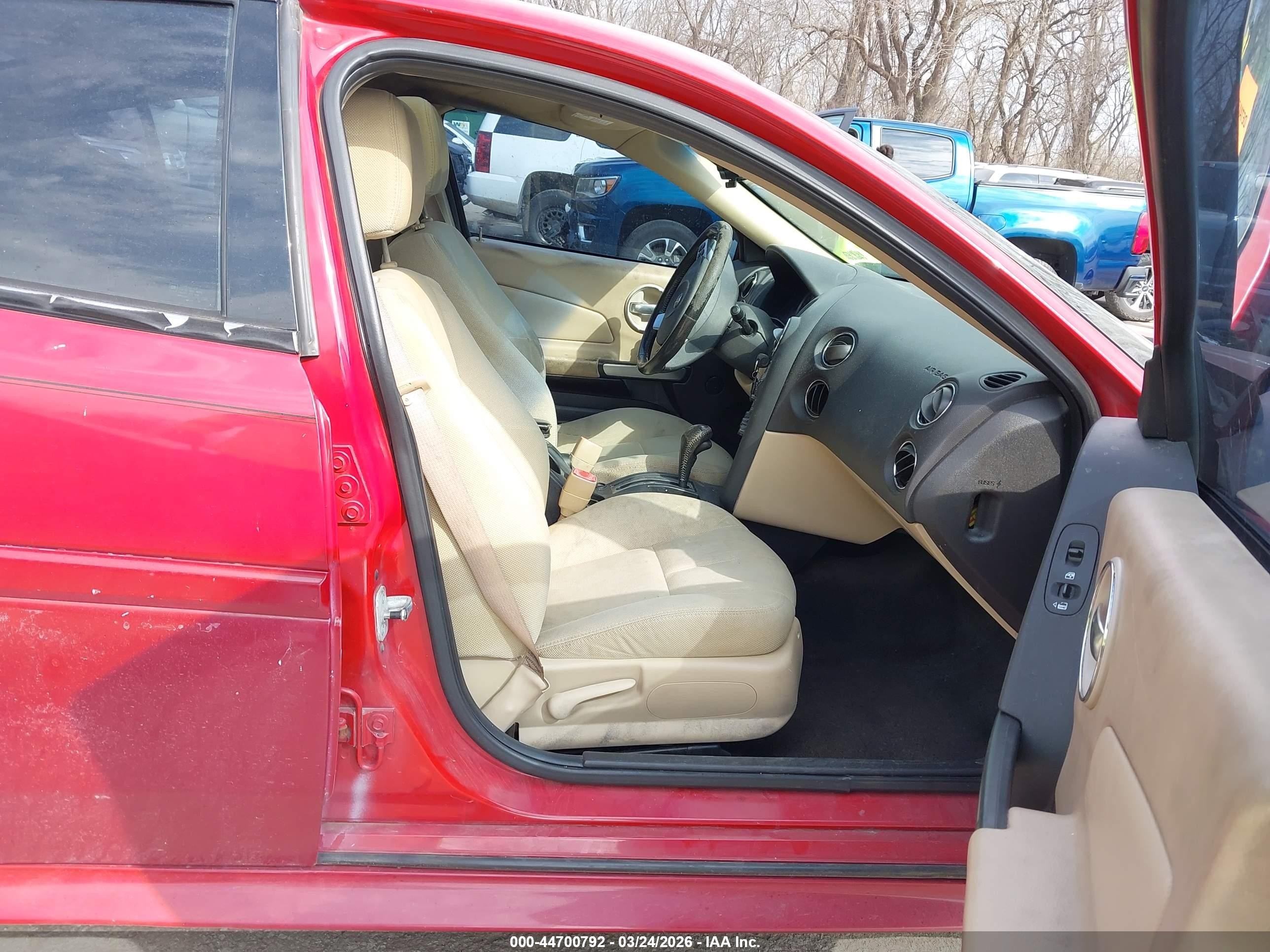 2007 Pontiac Grand Prix Gt Red vin: 2G2WR554571223887