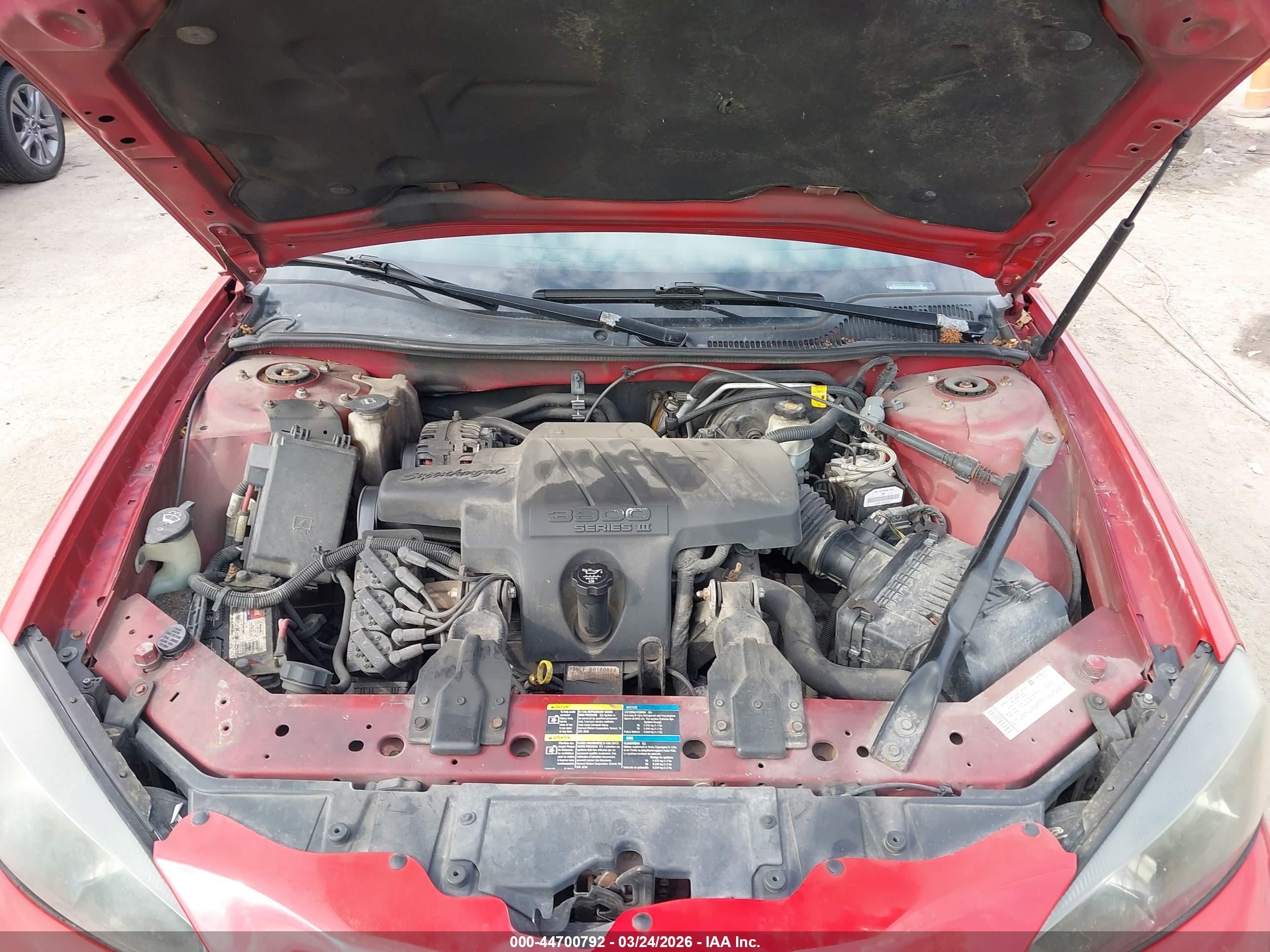 2007 Pontiac Grand Prix Gt Red vin: 2G2WR554571223887