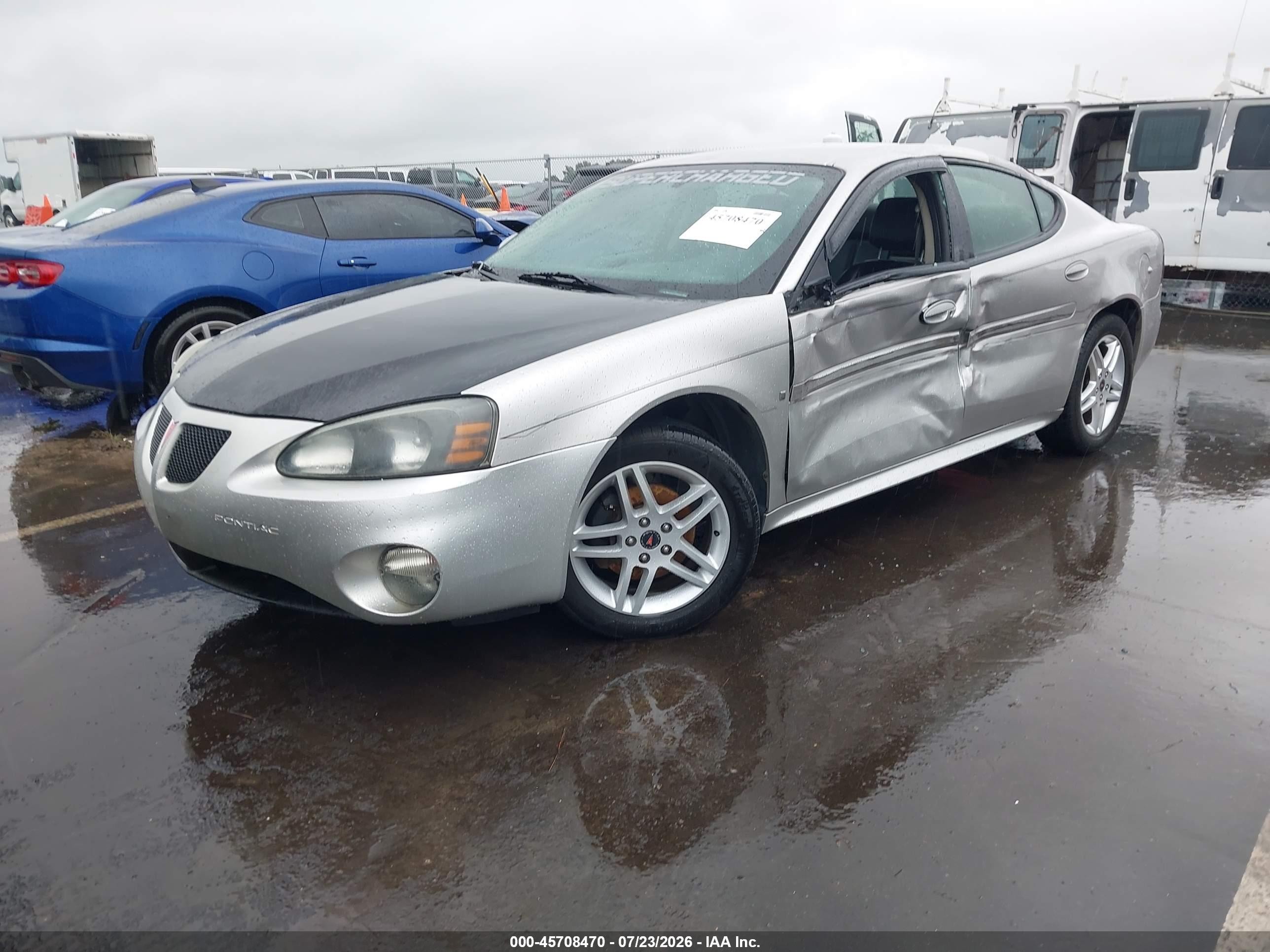 2006 Pontiac Grand Prix Gt Silver vin: 2G2WR554761112031