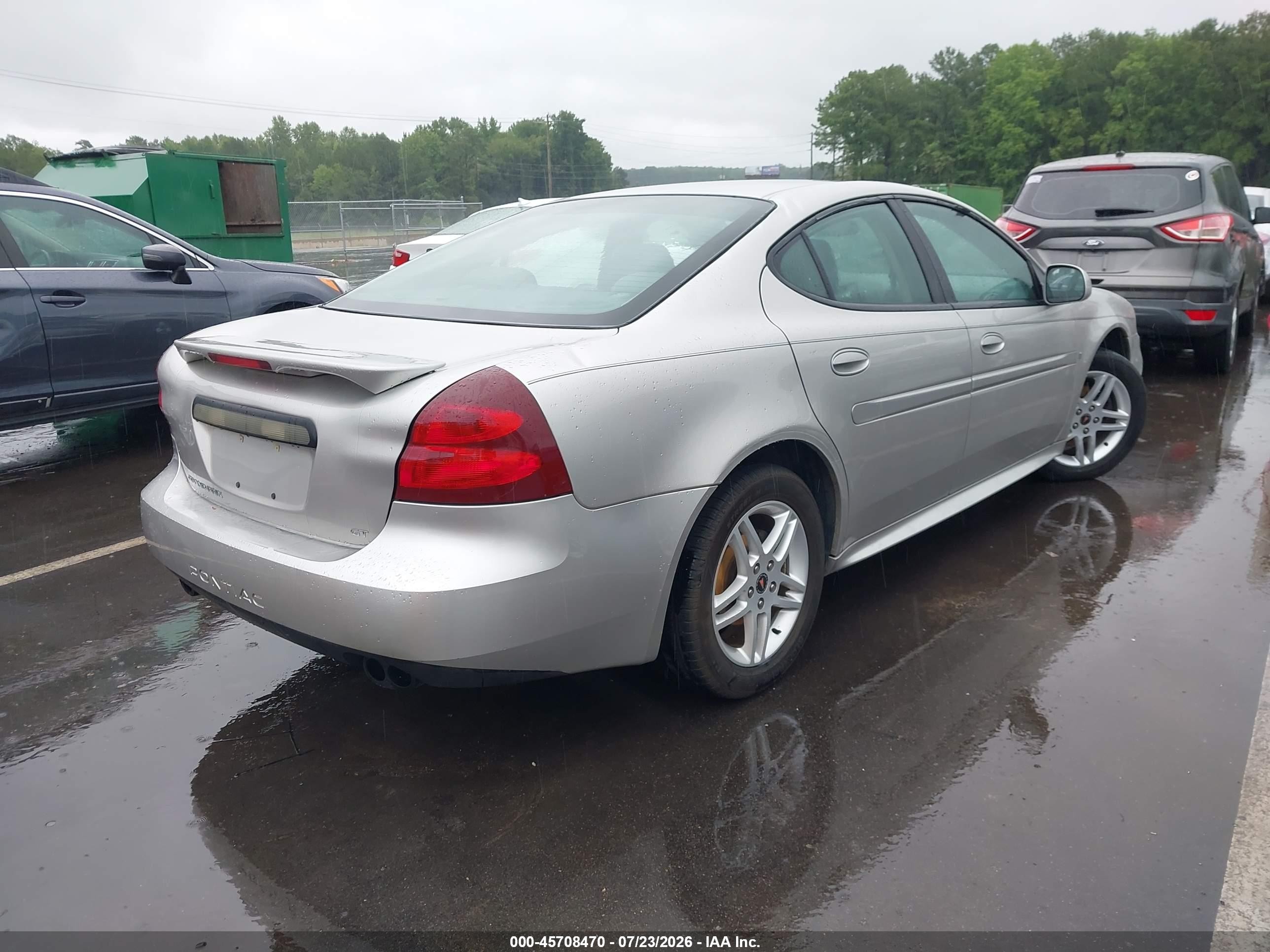 2006 Pontiac Grand Prix Gt Silver vin: 2G2WR554761112031