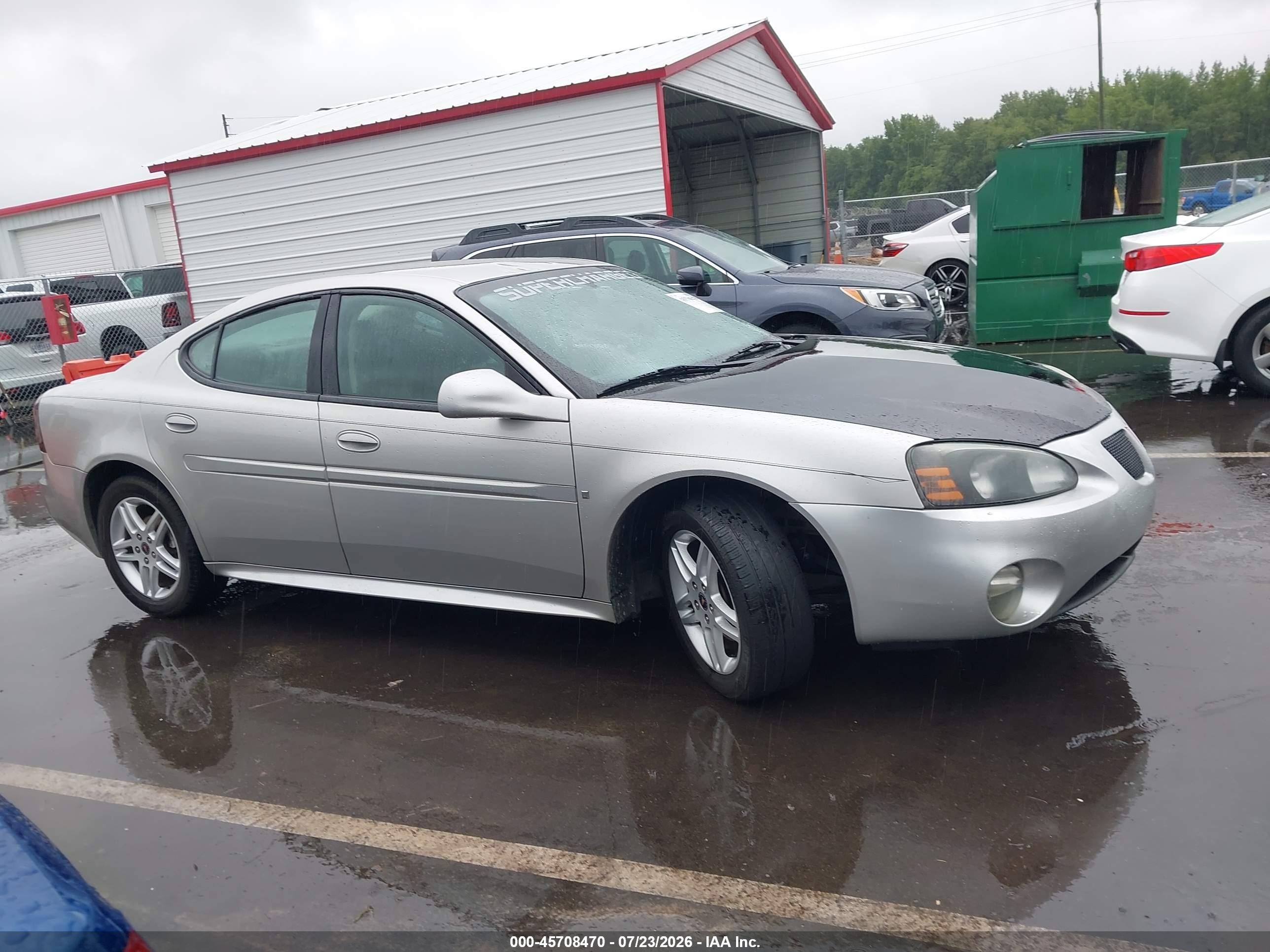 2006 Pontiac Grand Prix Gt Silver vin: 2G2WR554761112031