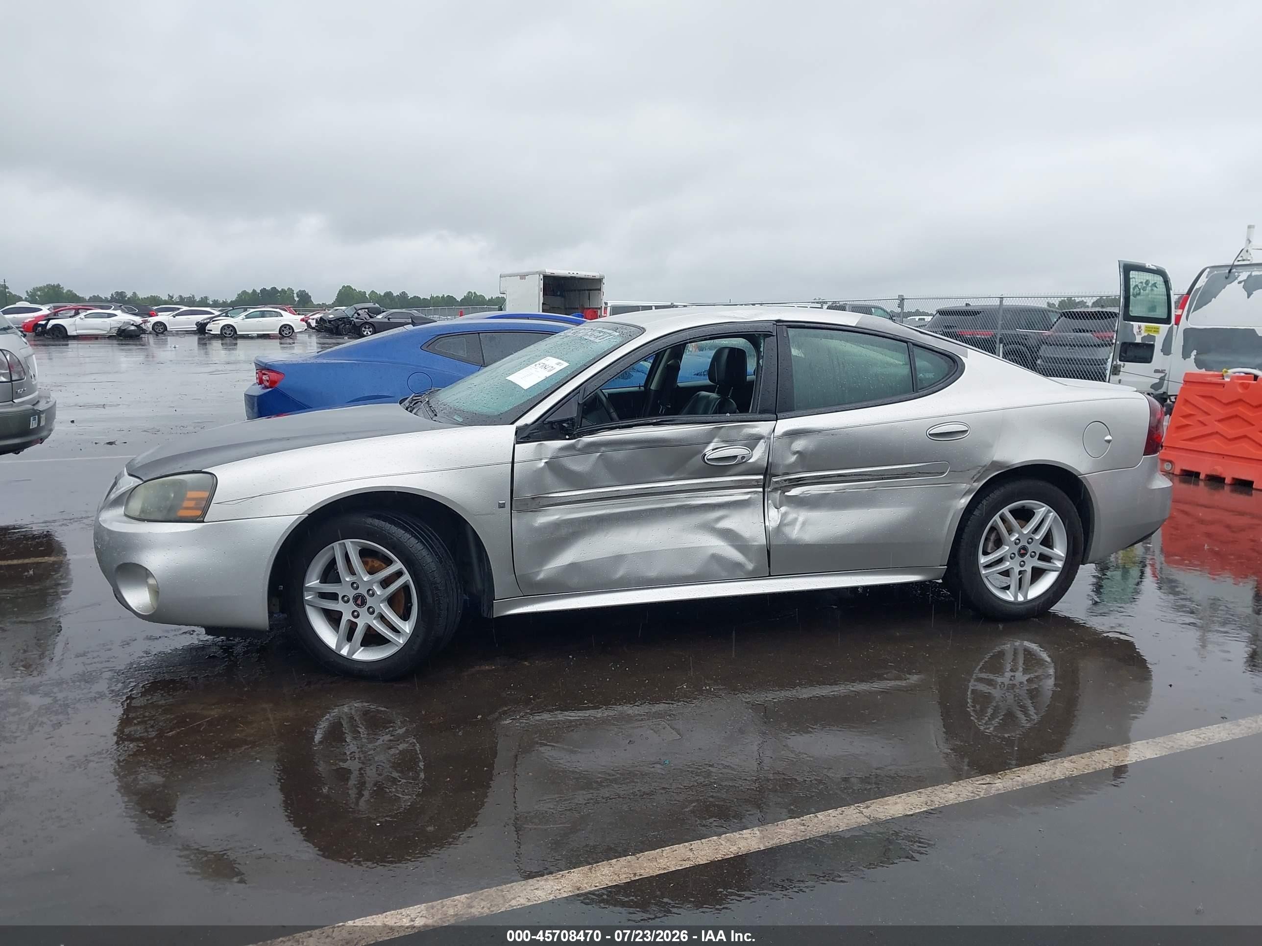 2006 Pontiac Grand Prix Gt Silver vin: 2G2WR554761112031