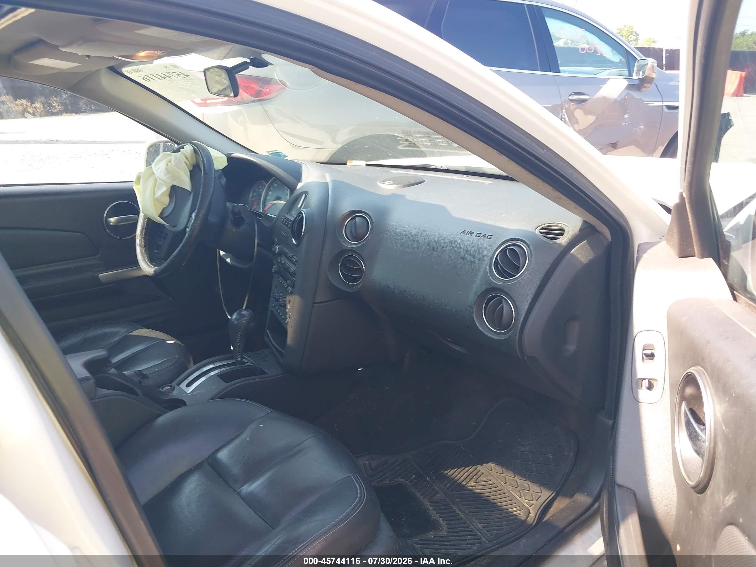 2006 Pontiac Grand Prix Gt White vin: 2G2WR554761235943