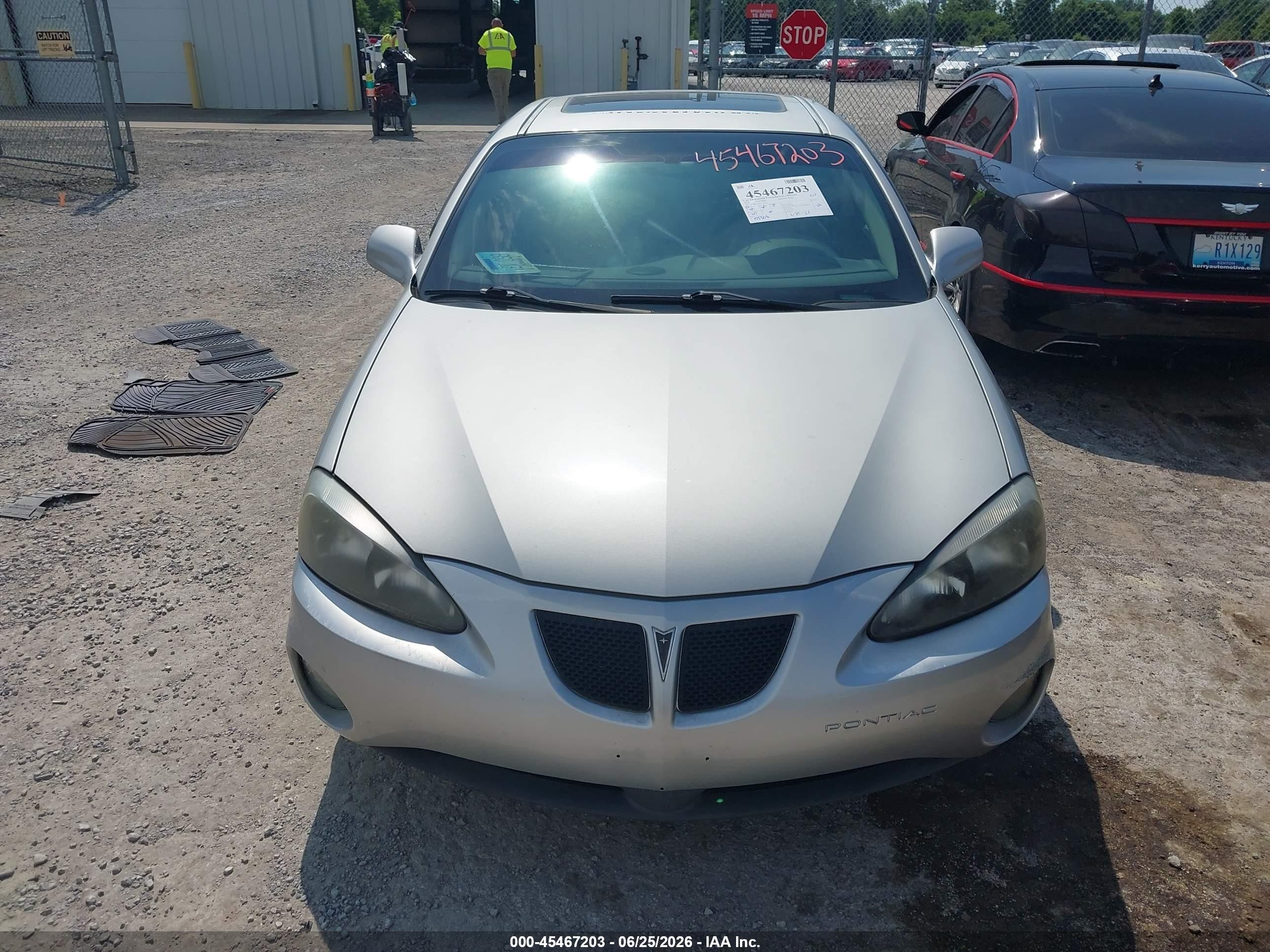 2007 Pontiac Grand Prix Gt Silver vin: 2G2WR554971209961