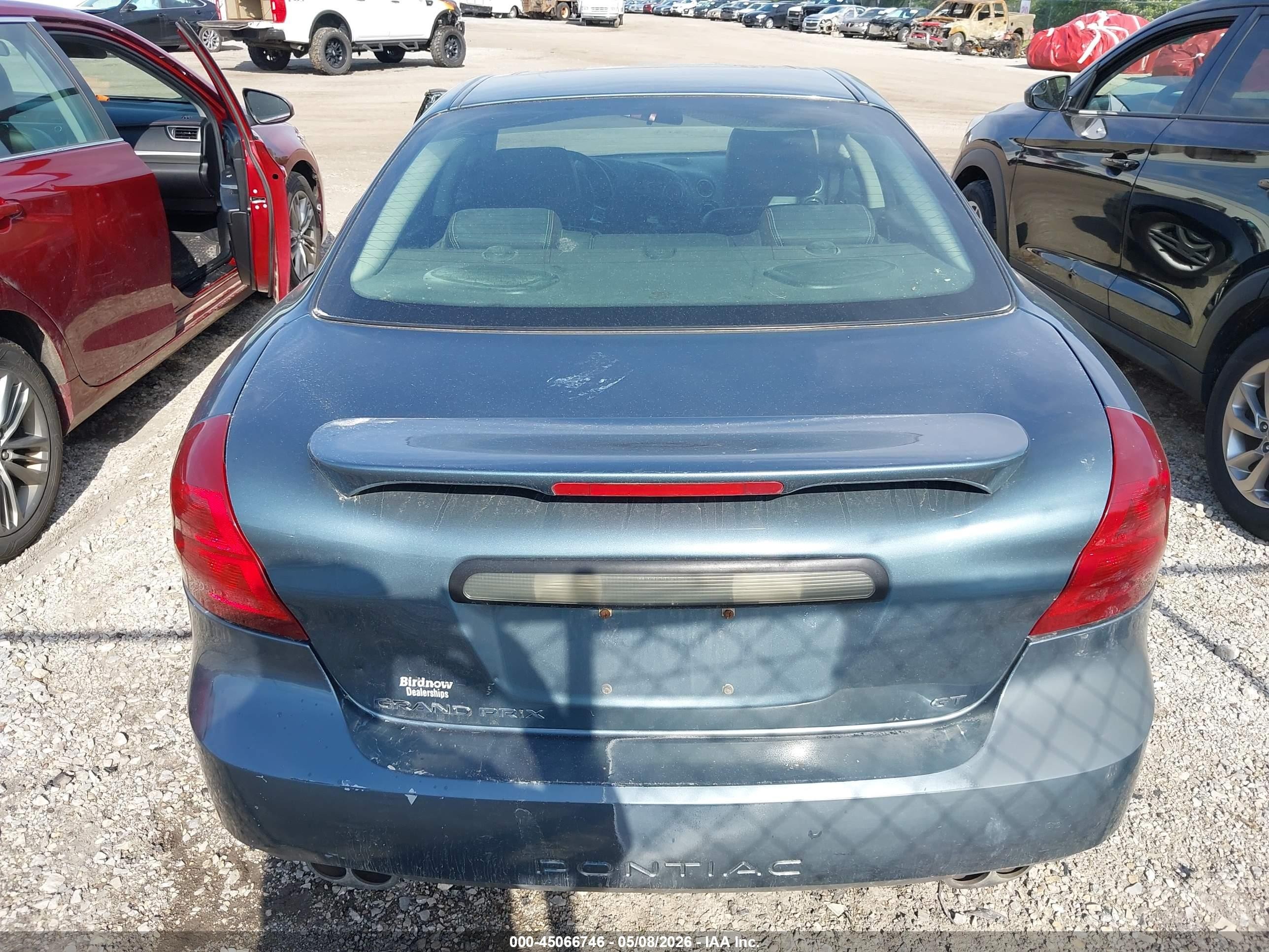 2006 Pontiac Grand Prix Gt Green vin: 2G2WR554X61306276