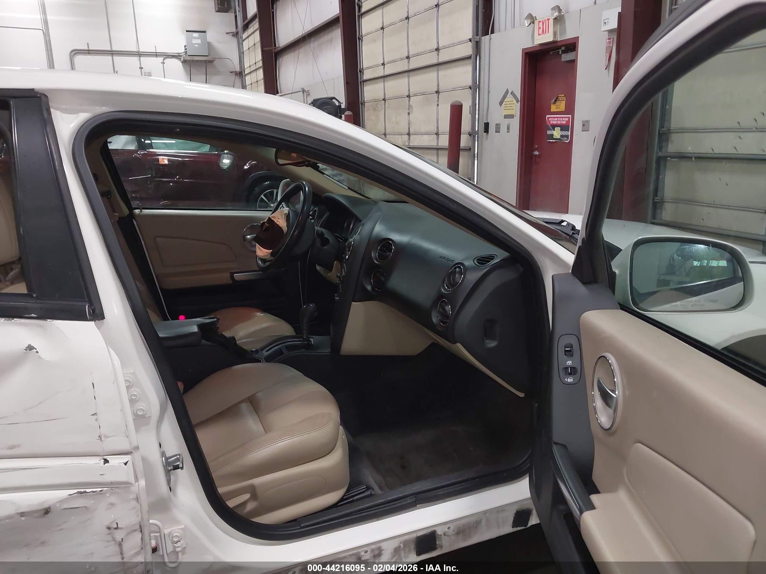 2006 Pontiac Grand Prix Gt White vin: 2G2WR584561176550