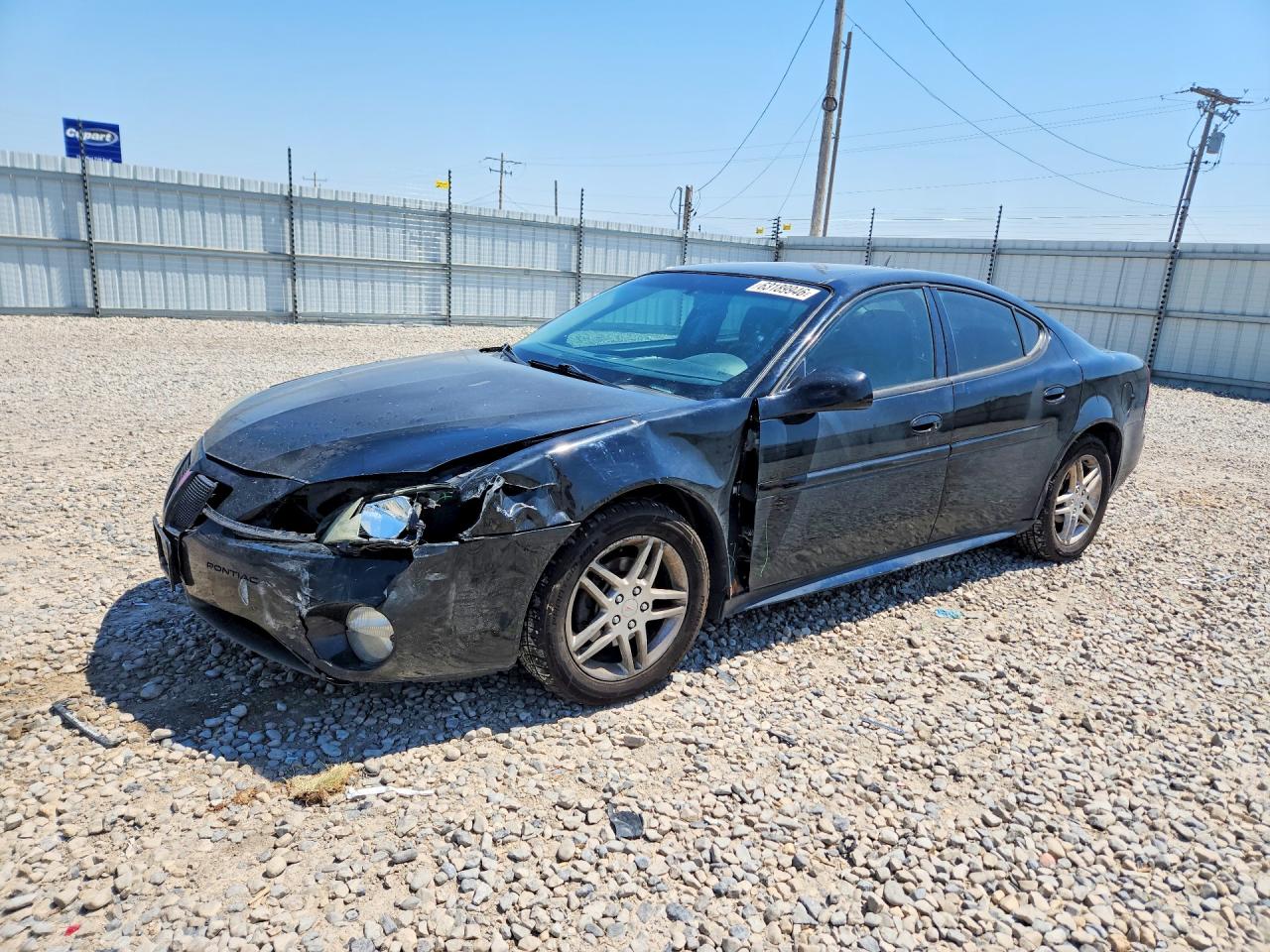 2006 Pontiac Grand Prix Gt Черный vin: 2G2WR584561312269