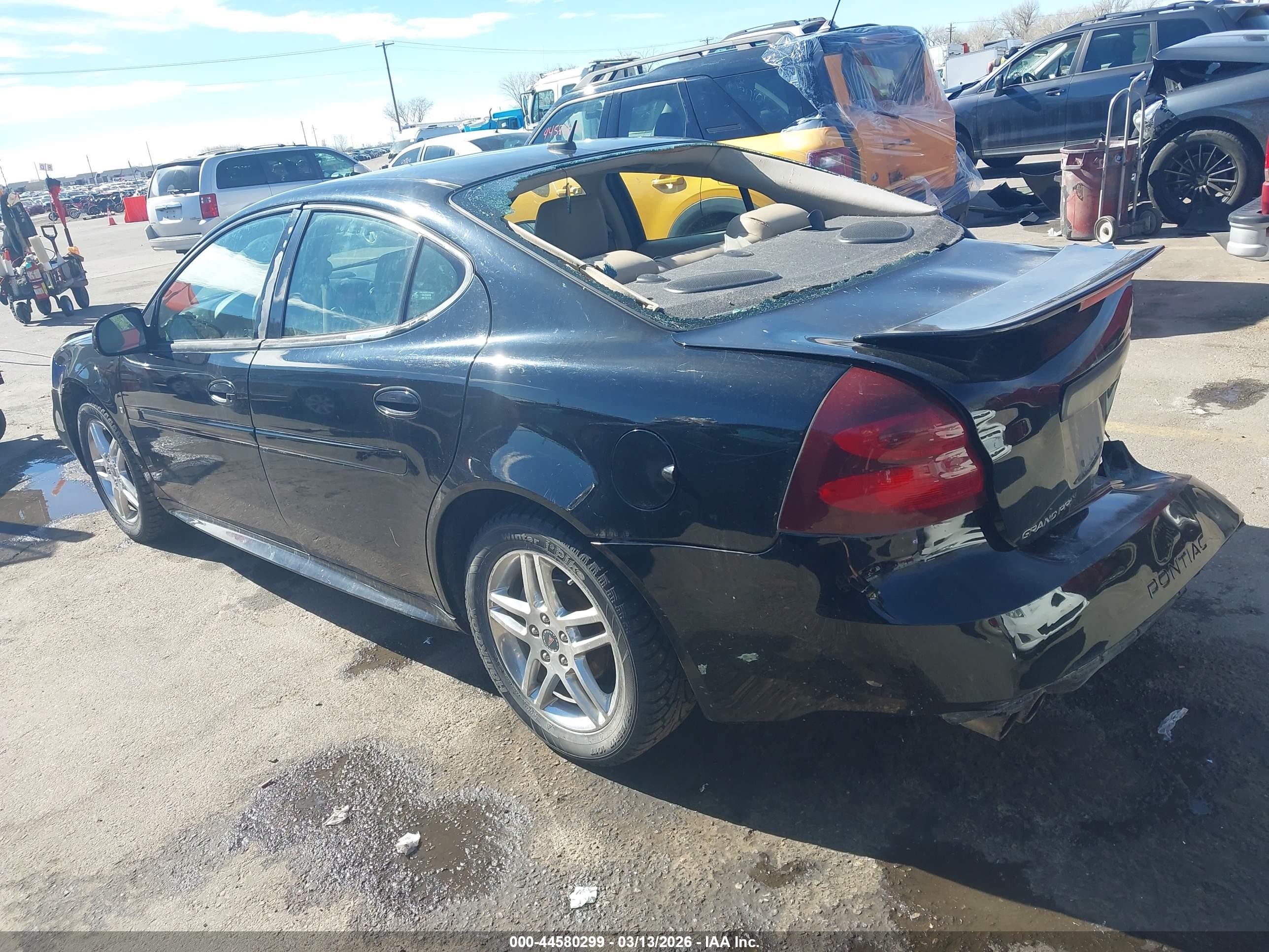 2006 Pontiac Grand Prix Gt Black vin: 2G2WR584861170239