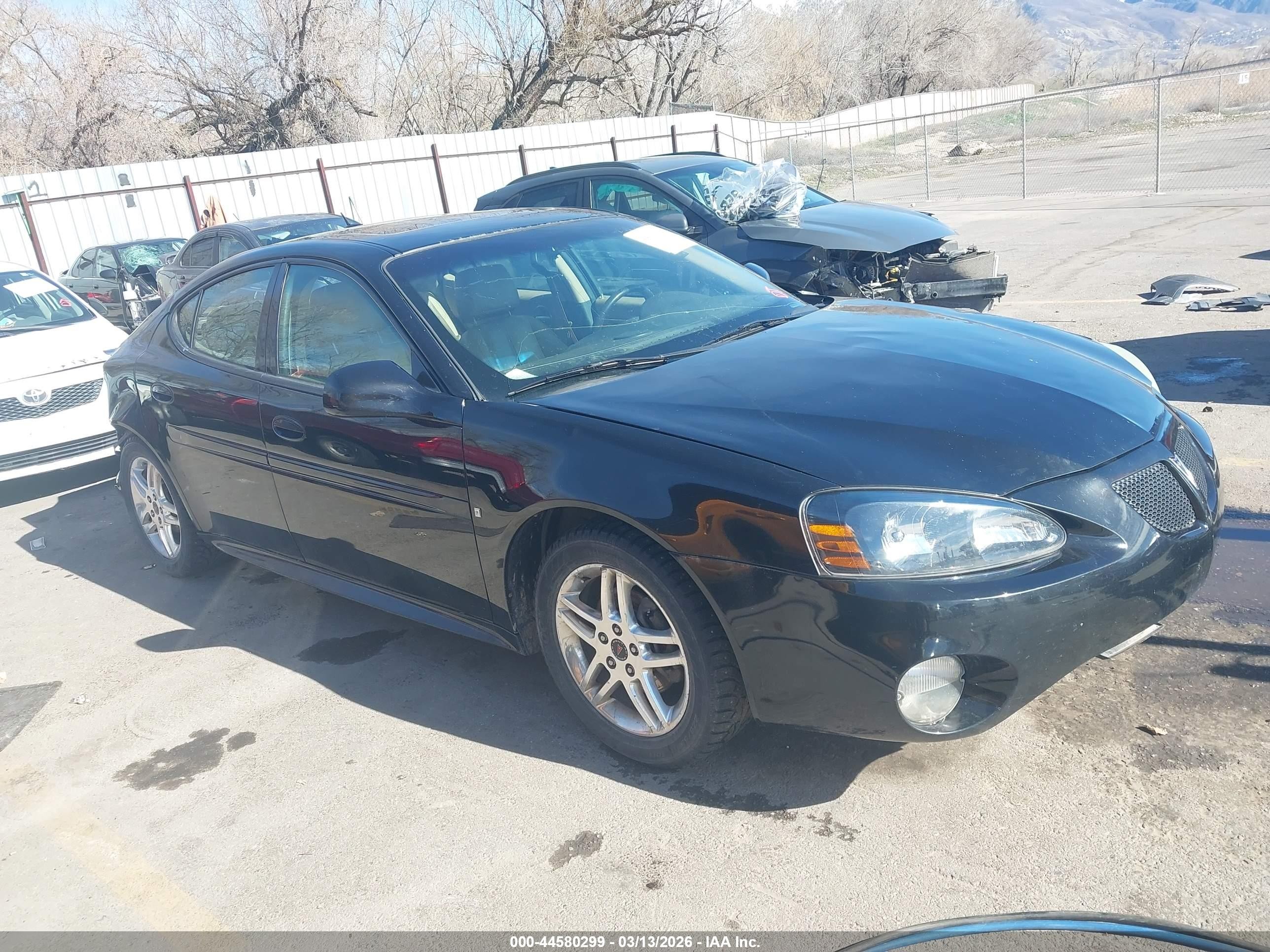 2006 Pontiac Grand Prix Gt Black vin: 2G2WR584861170239