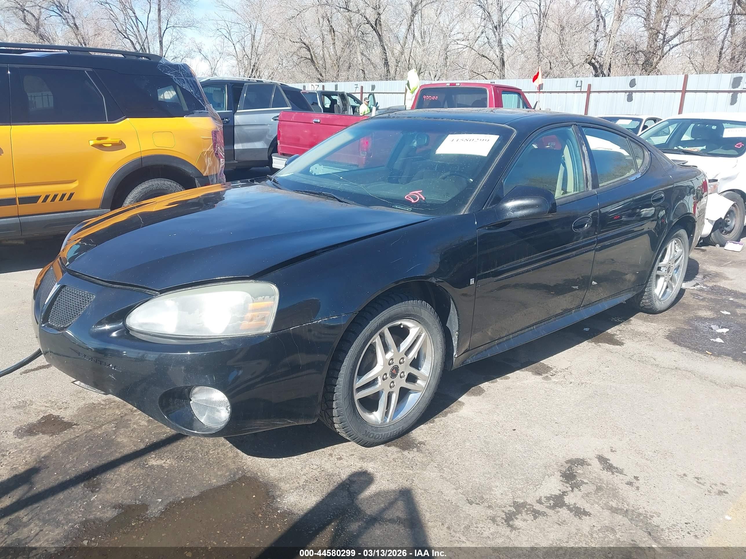 2006 Pontiac Grand Prix Gt Black vin: 2G2WR584861170239