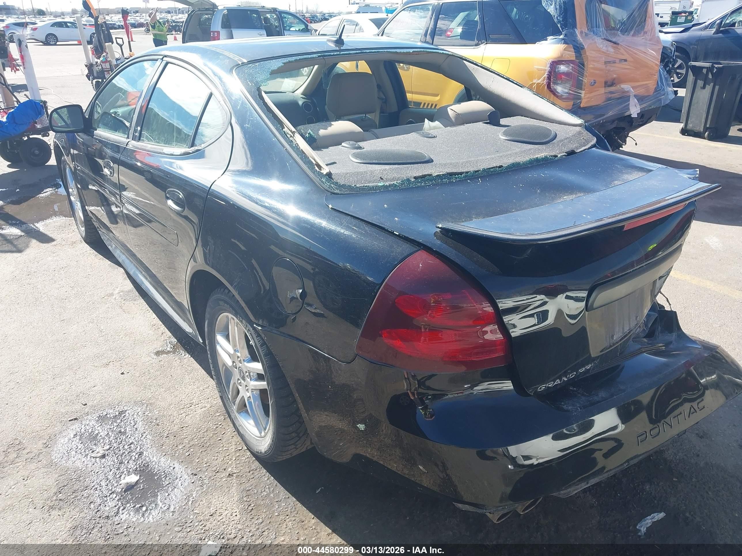 2006 Pontiac Grand Prix Gt Black vin: 2G2WR584861170239