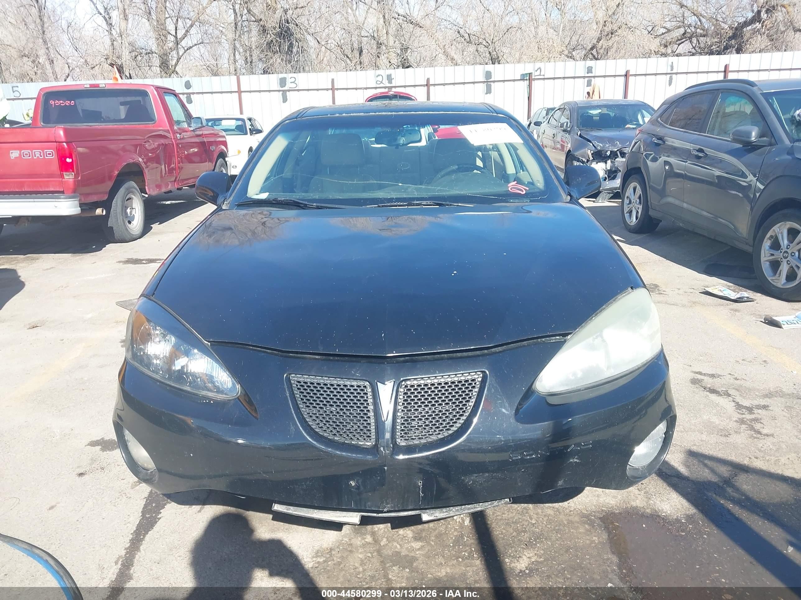 2006 Pontiac Grand Prix Gt Black vin: 2G2WR584861170239