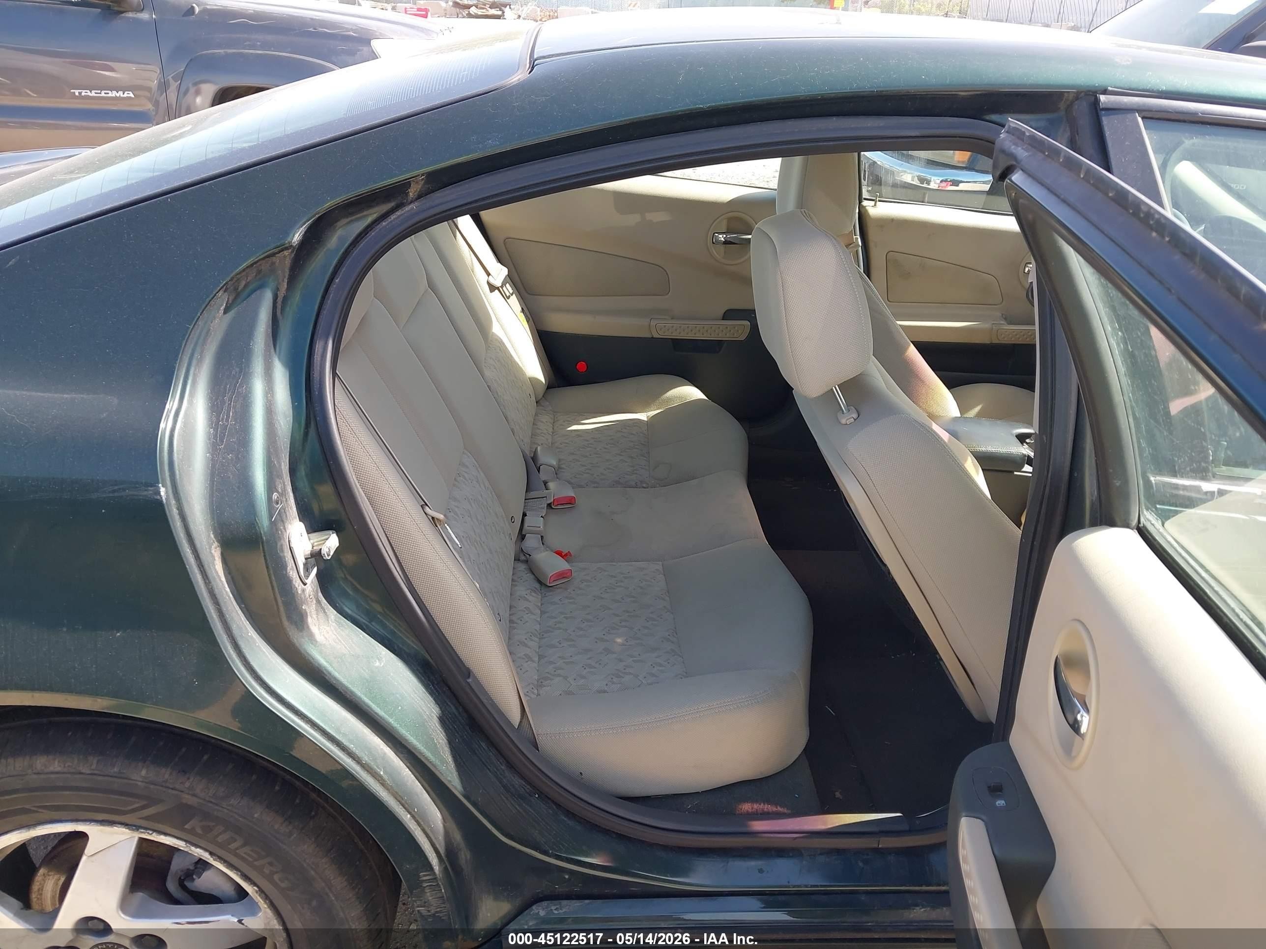 2004 Pontiac Grand Prix Gt2 Зеленый vin: 2G2WS522041115793